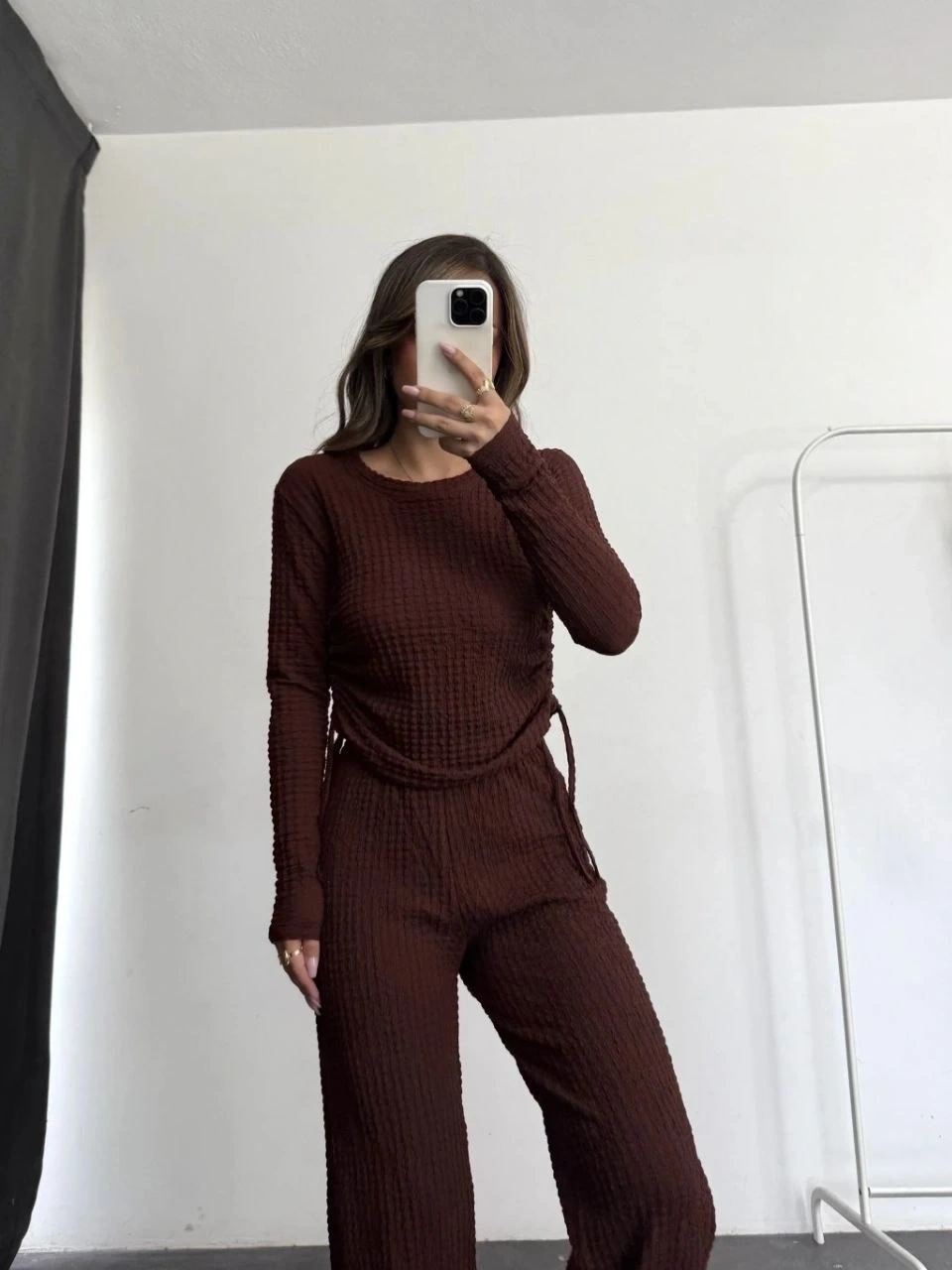 Bubble alt üst takım kahve pt510446