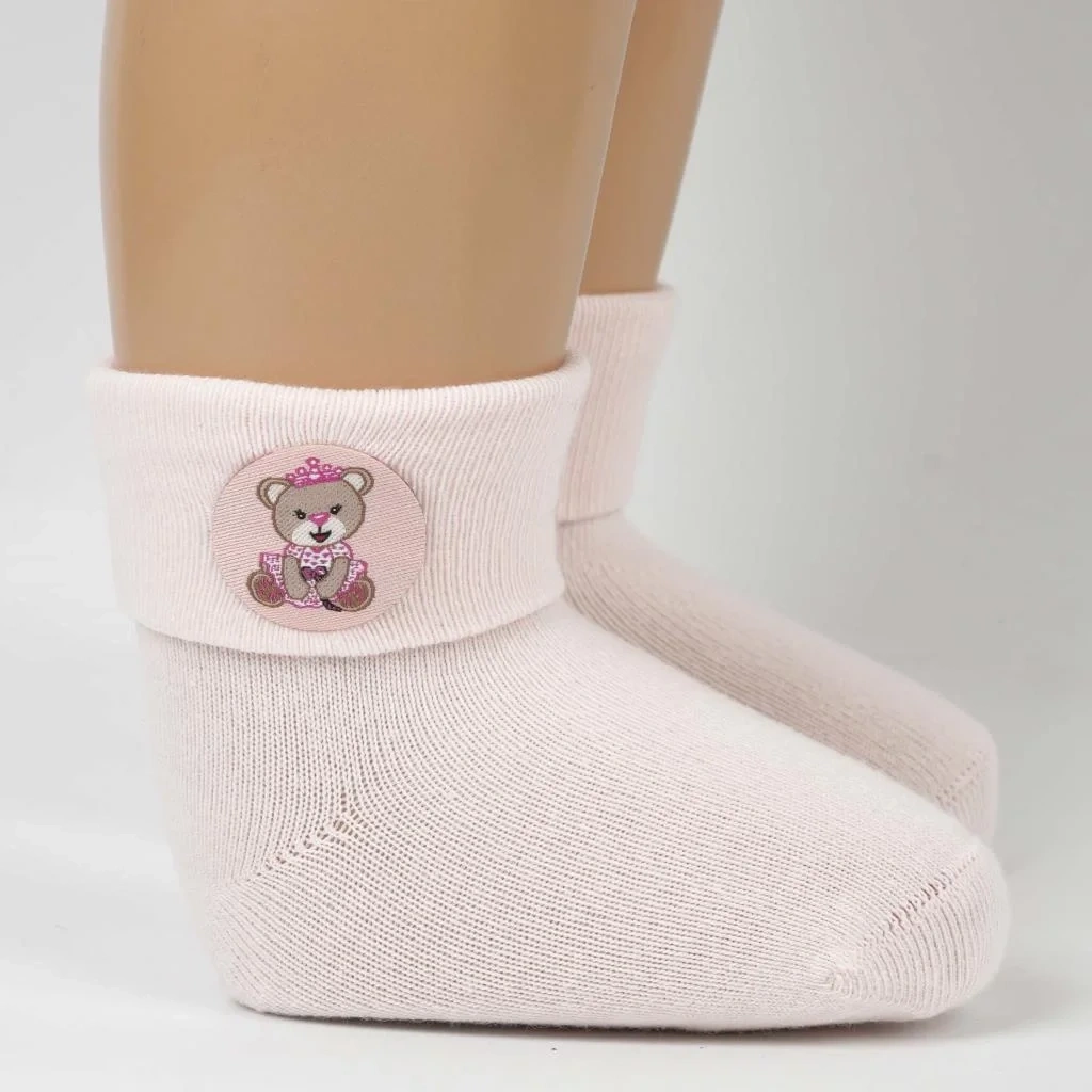 Bukre Aks Kız Bebek Soket Çorap K46292 Asorti