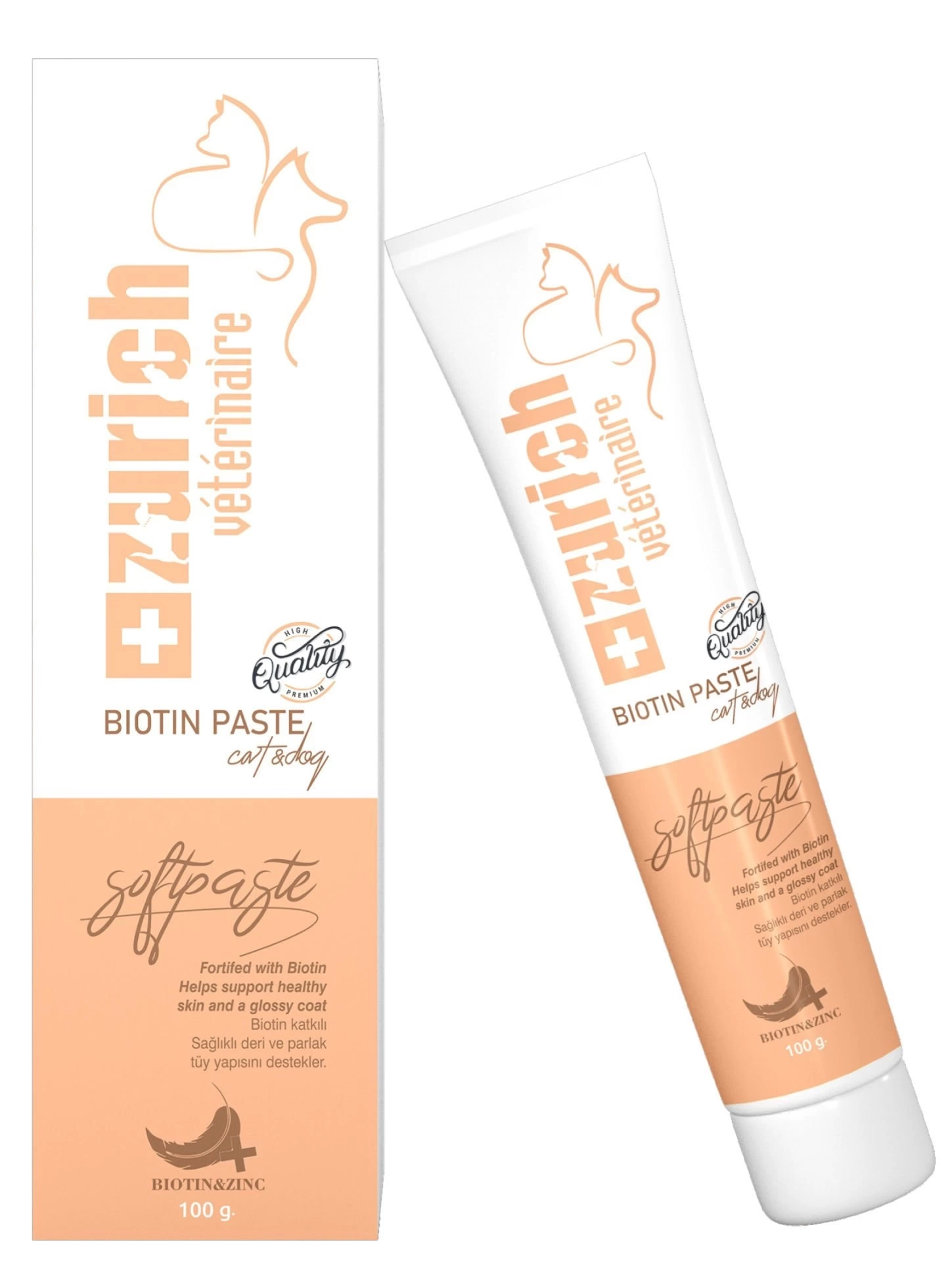 Cat And Dog Biotin Paste Tüy Dökülme Önleyici 100 ml