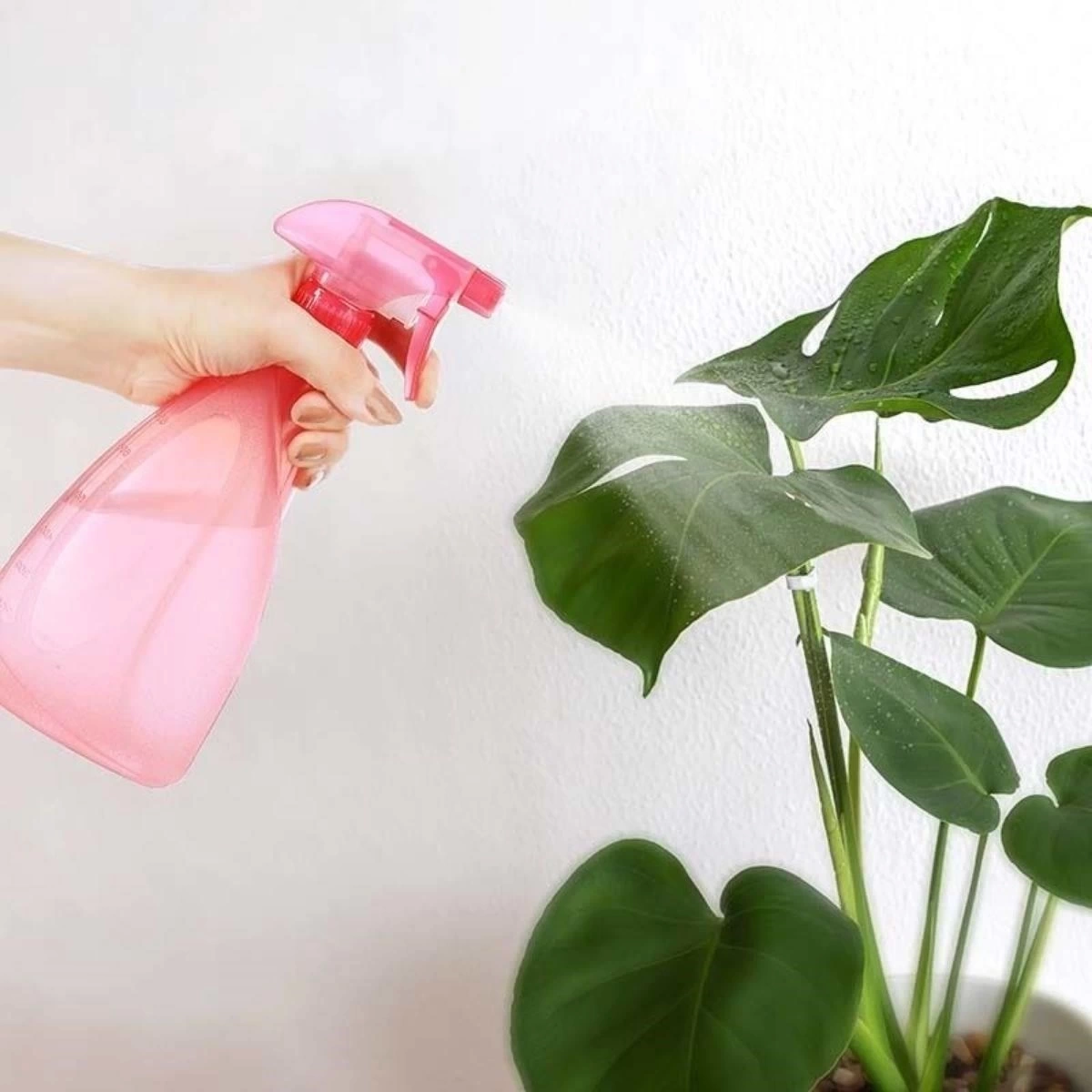 Çok Amaçlı Fısfıs Çiçek Sulama Plastik Su Sprey Şişesi 700 ml TP-219