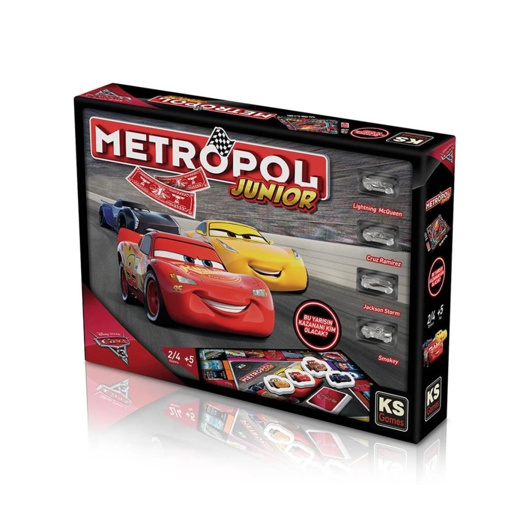 Nessiworld CR 10303 Cars Metropol Junior Oyunu -KS Games