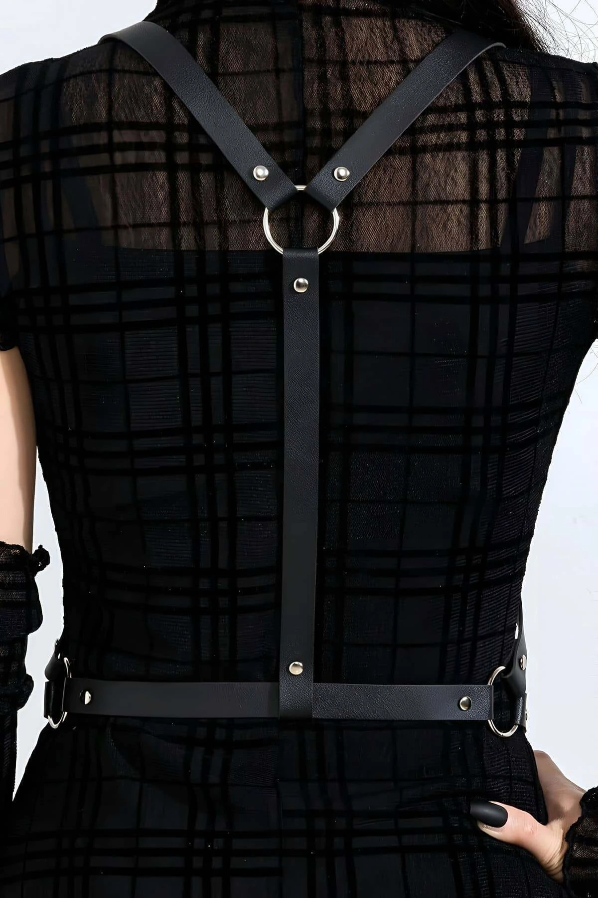 Elbise Üstü Şık Deri Aksesuar - Brf938