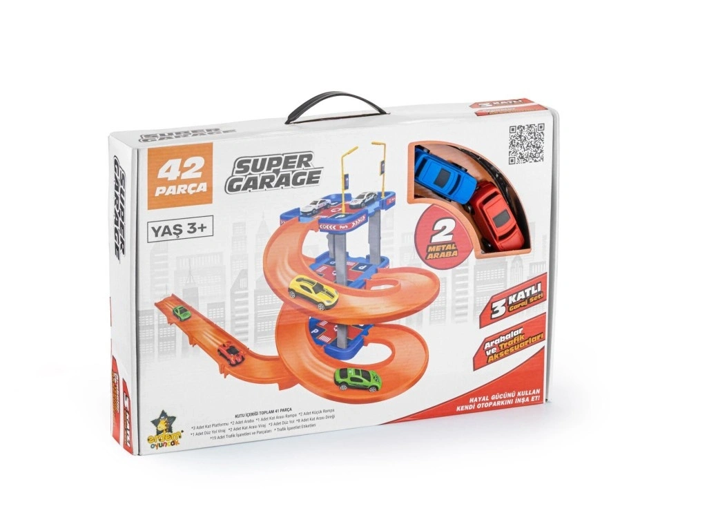 ER-201 SÜPER GARAGE OTOPARK SET