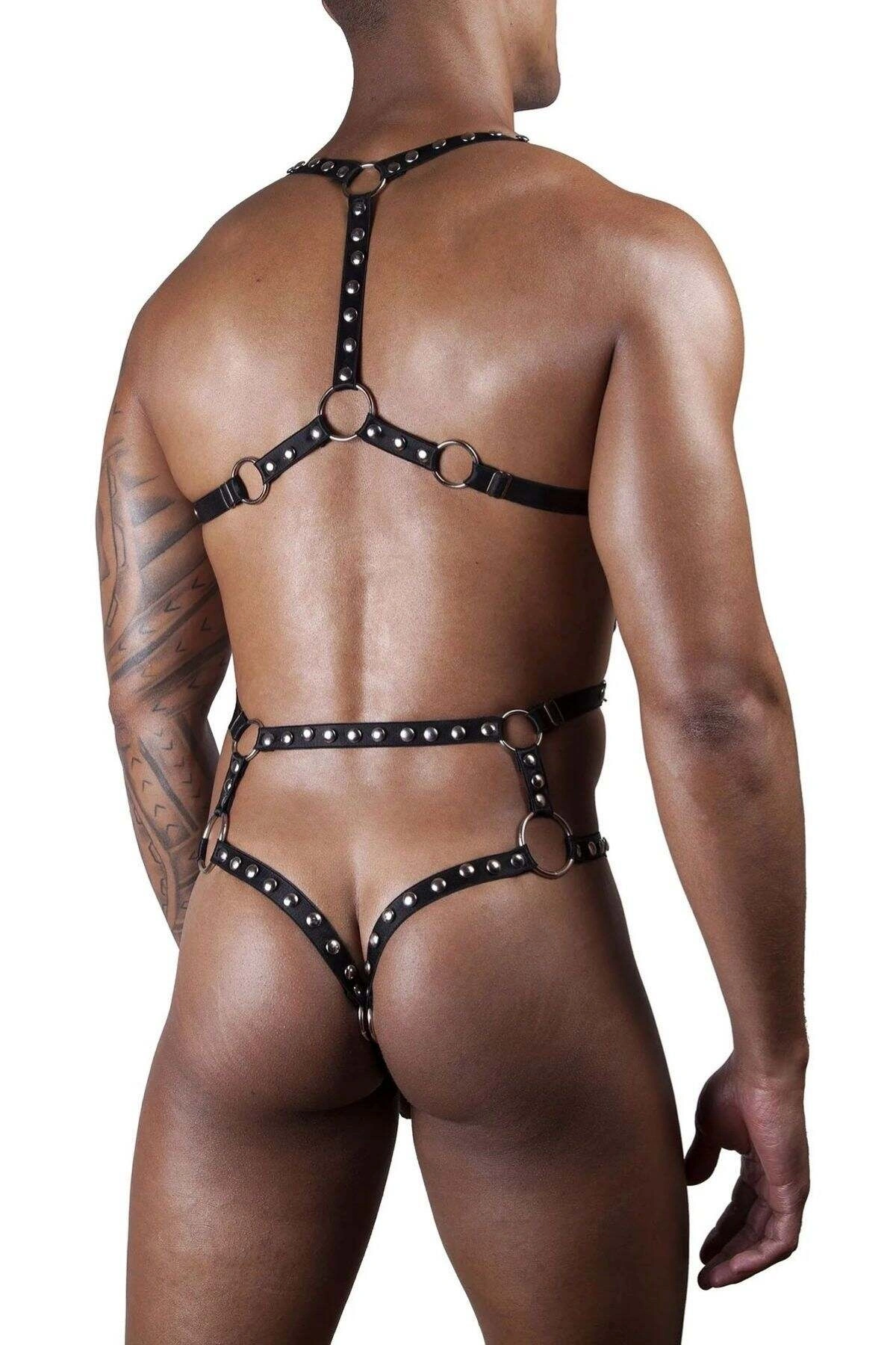 Erkak Lastik Body Harness - Brfm183