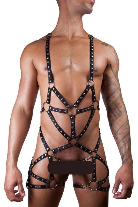 Erkek Dody Lastik Harness - Brfm187