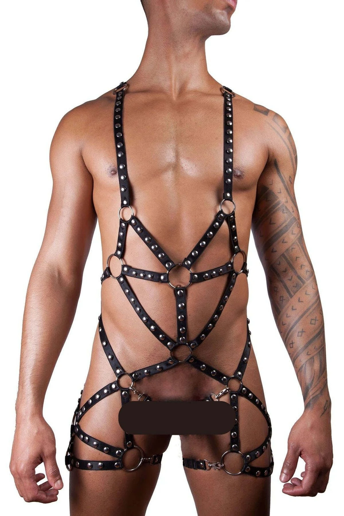 Erkek Dody Lastik Harness - Brfm187
