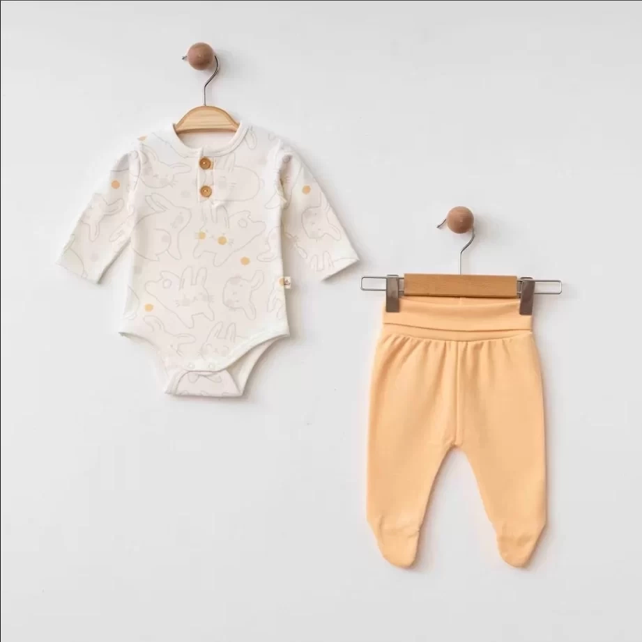 Eslenza Baby 2li Zıbın Takım 0099 Somon