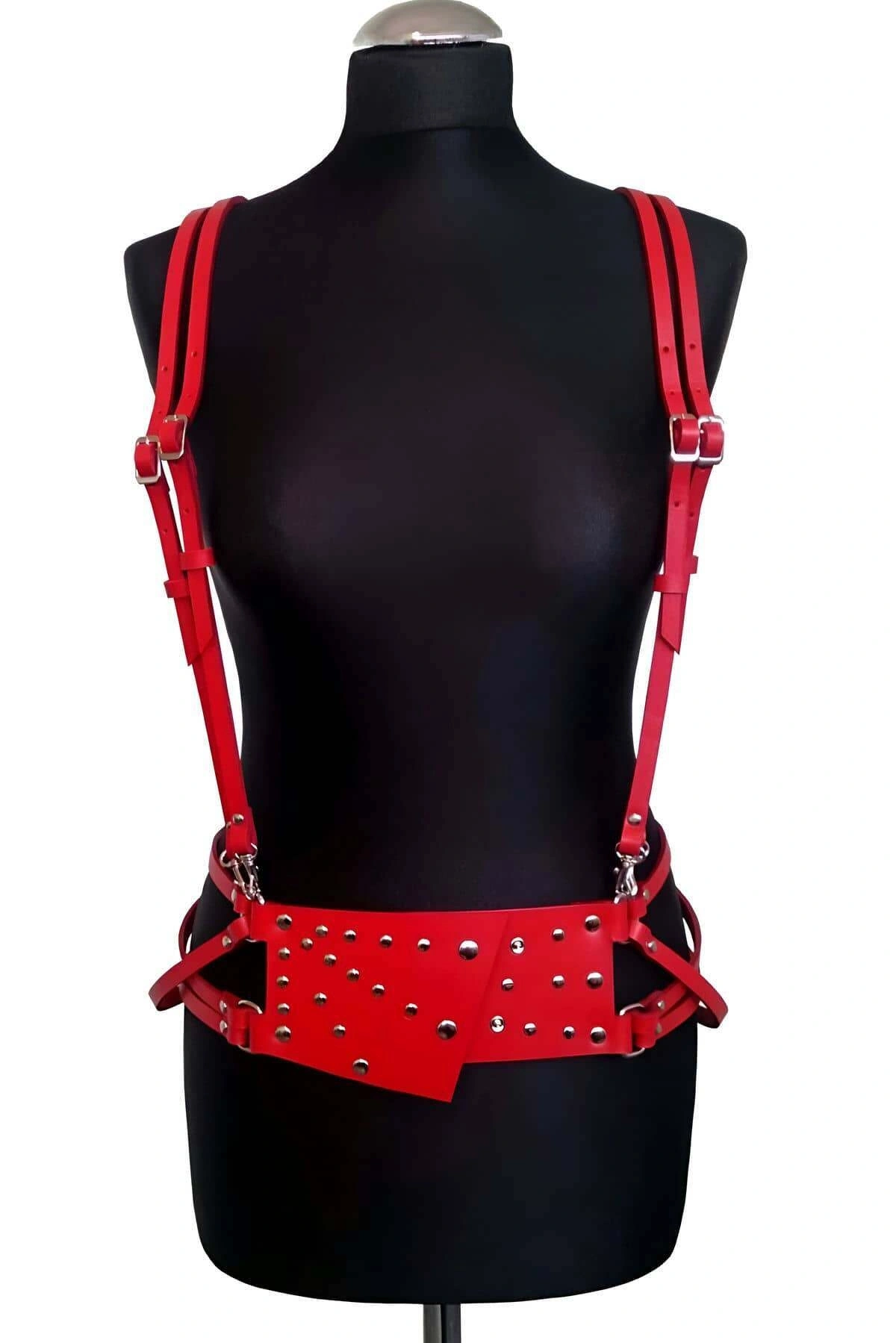 Fantazi Deri Omuzdan Askılı Harness - Brf918