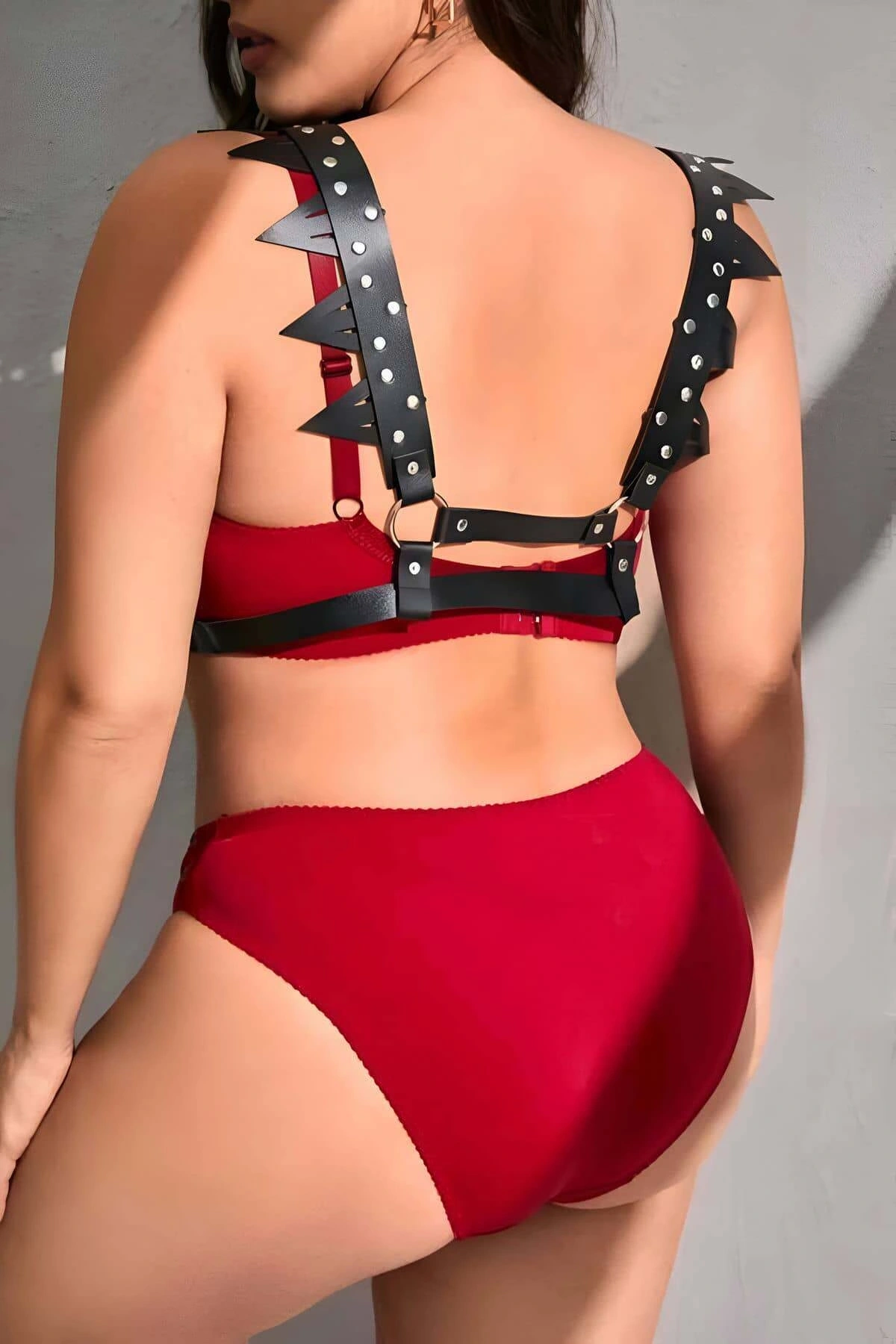 Fantazi Deri Seksi Göğüs Harness - Brf1166