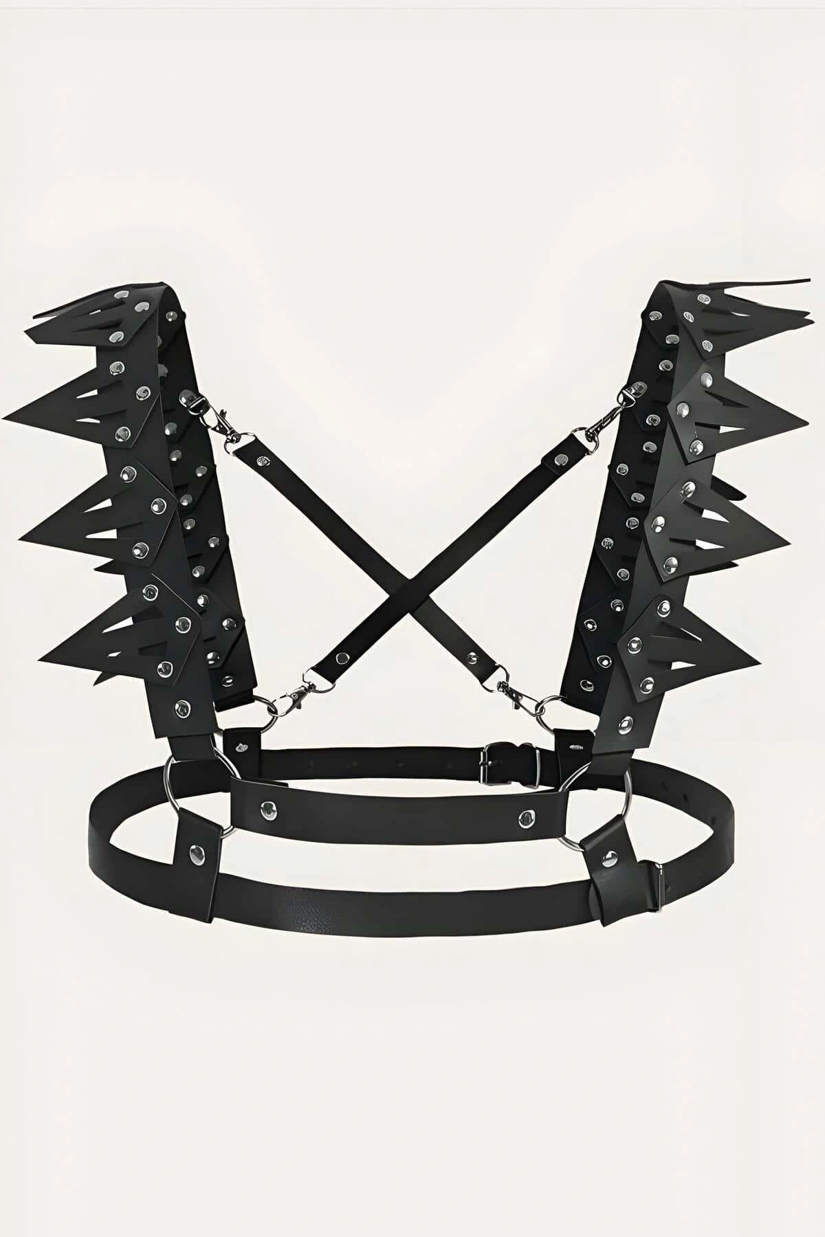 Fantazi Deri Seksi Göğüs Harness - Brf1166