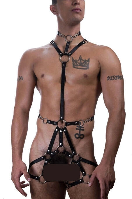 Fantazi Erkek Lastik Body Harness - Brfm184