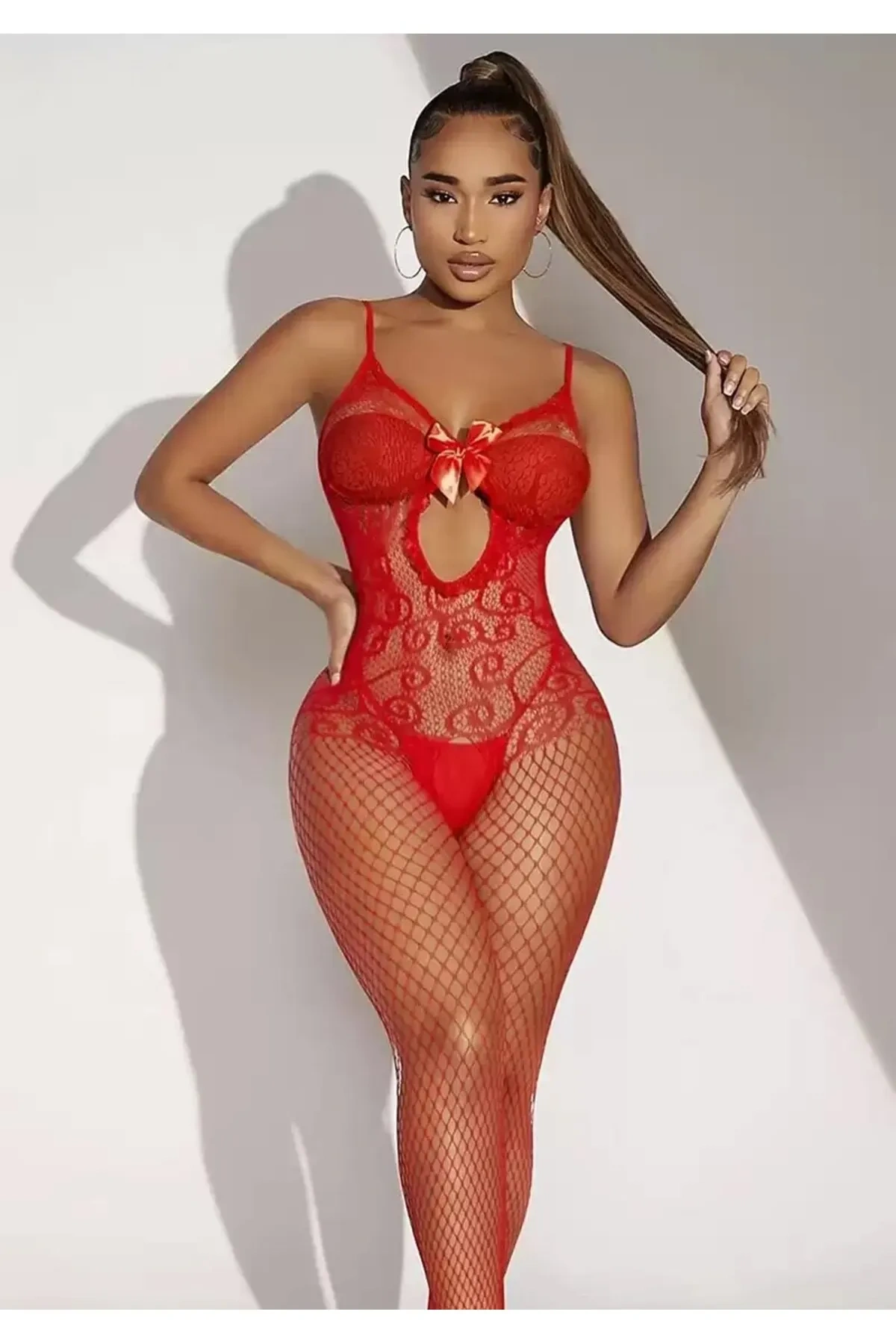 Fantezi Kadın Seksi  Vücut Çorabı