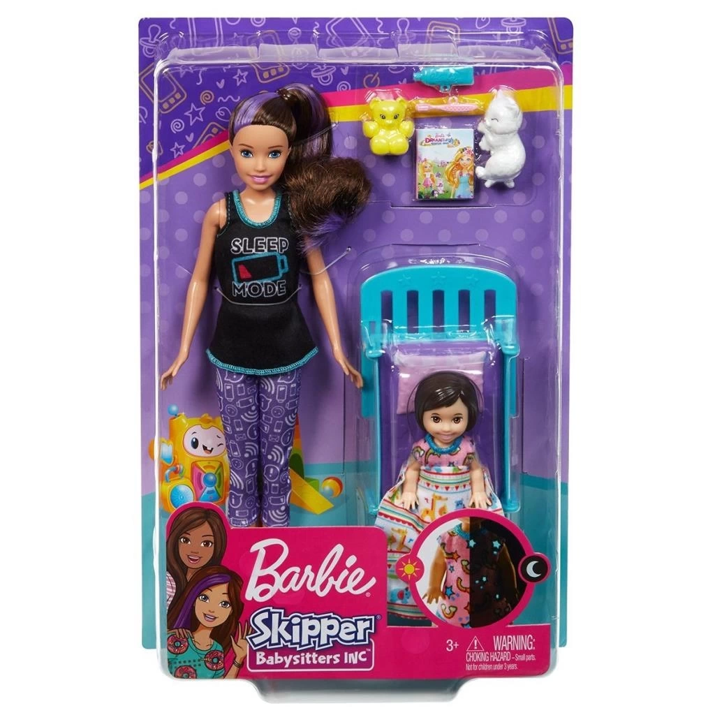 Nessiworld FHY97 Skipper Bebek Bakıcısı Bebeği ve Aksesuarları Oyun Seti