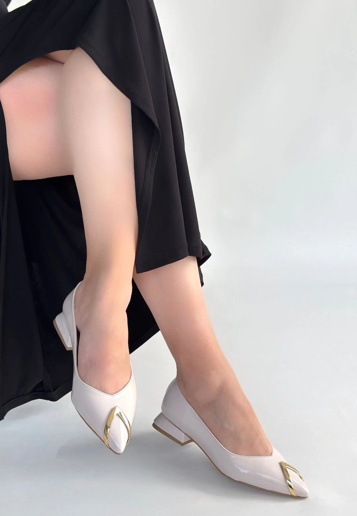 Goes Bej Rugan Babet Ayakkabı