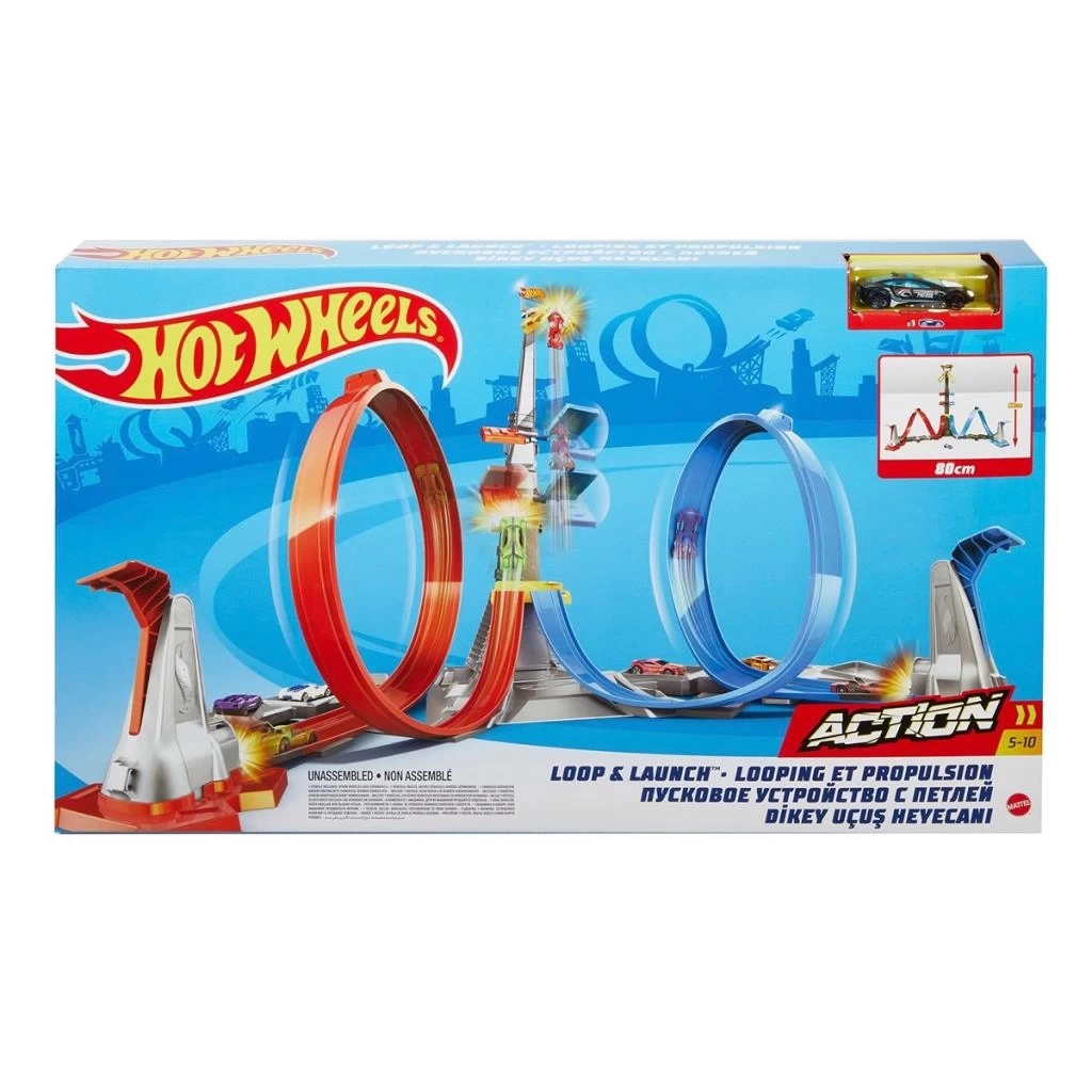 Nessiworld GRW39 Hot Wheels Dikey Uçuş Heyecan Yarış Seti