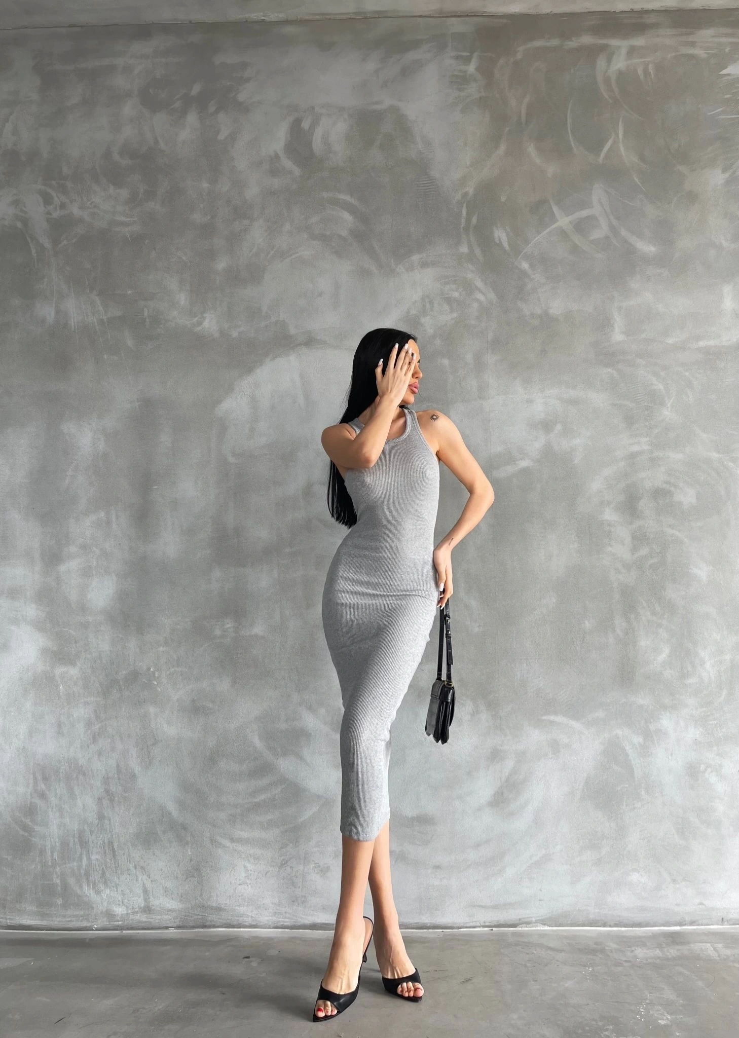 Halter elbise