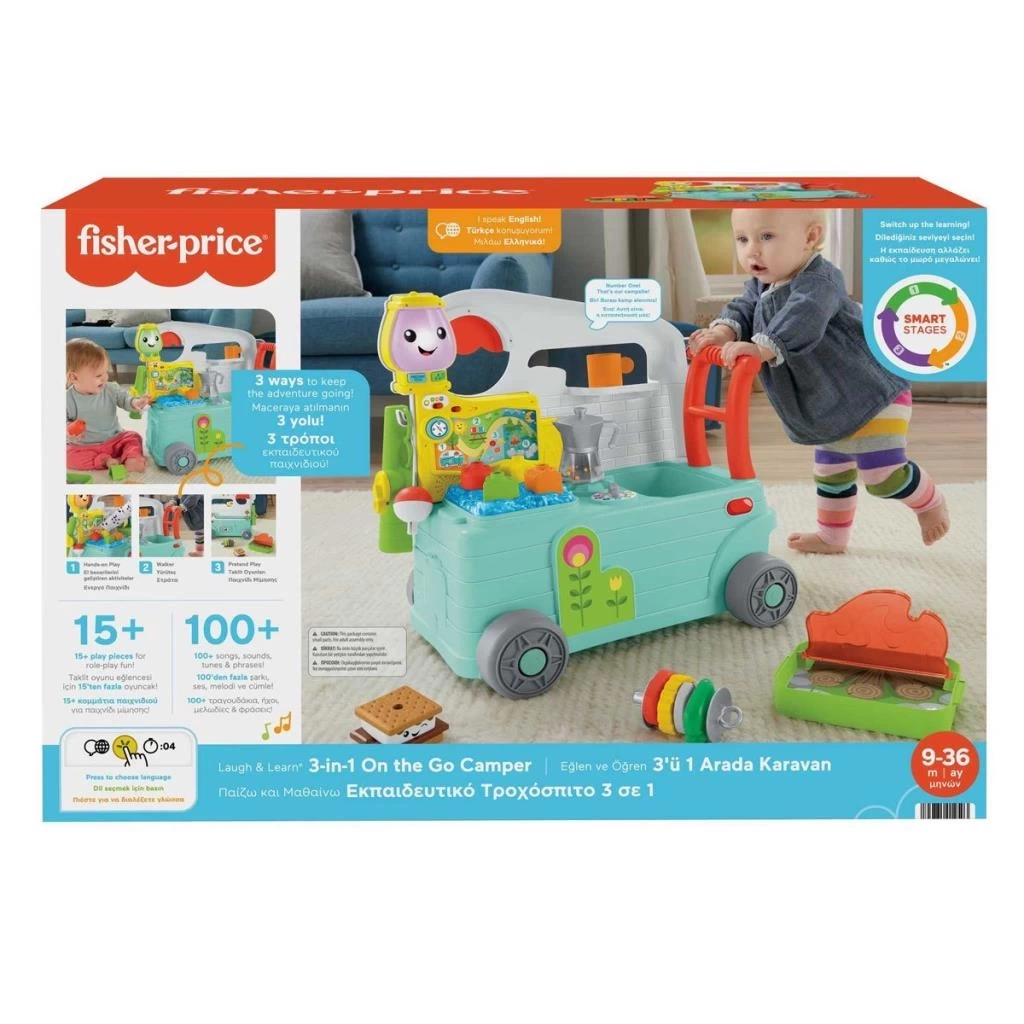 HCK81 Fisher-Price® LnL 3ü1 Arada Karavan - Türkçe ve İngilizce