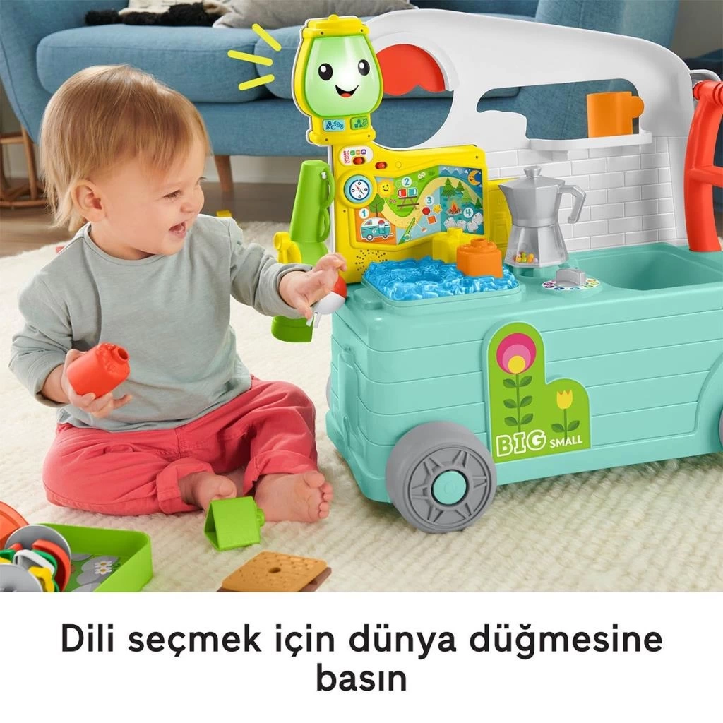 HCK81 Fisher-Price® LnL 3ü1 Arada Karavan - Türkçe ve İngilizce