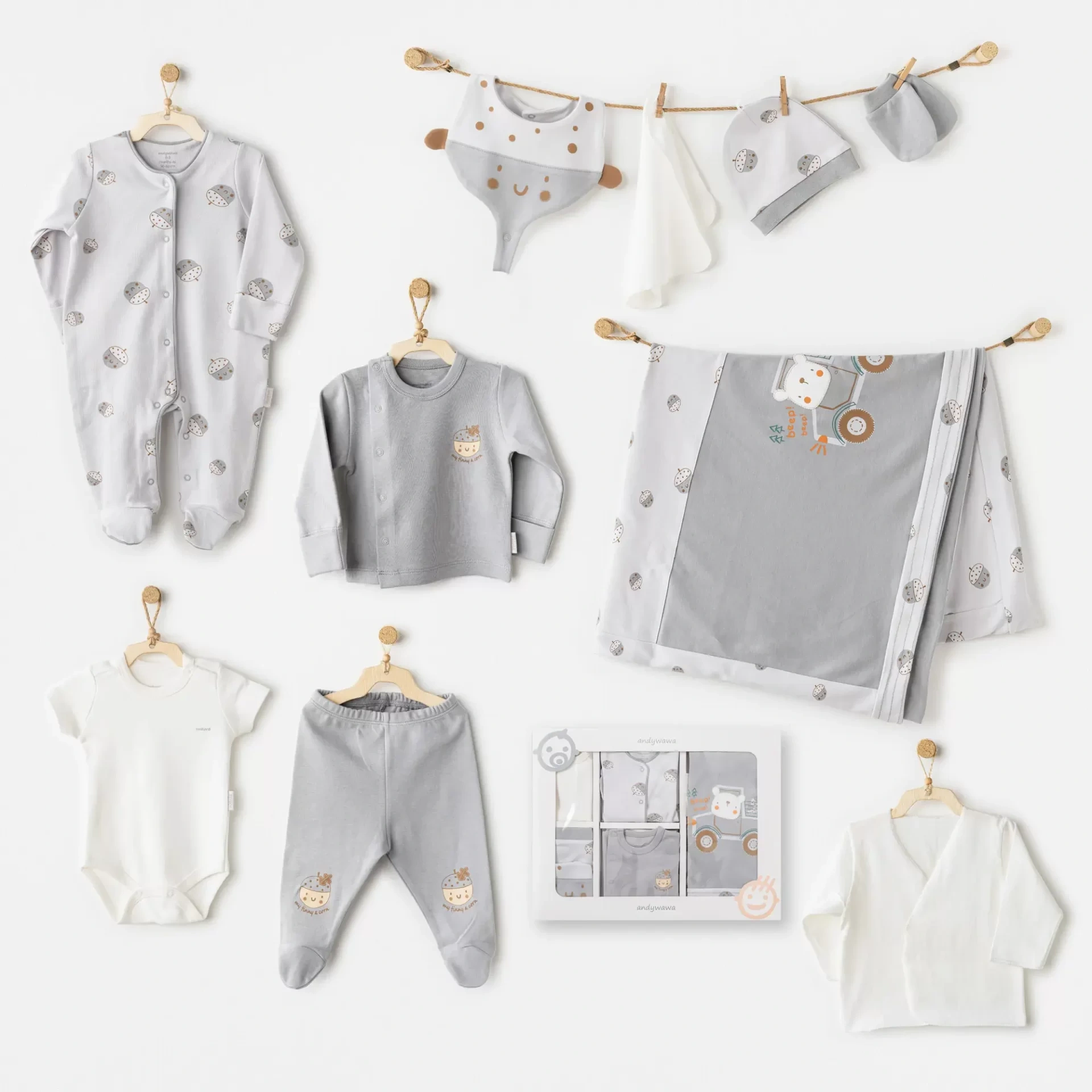 Hello Autumn 10lu Hastane Çıkışı Grey
