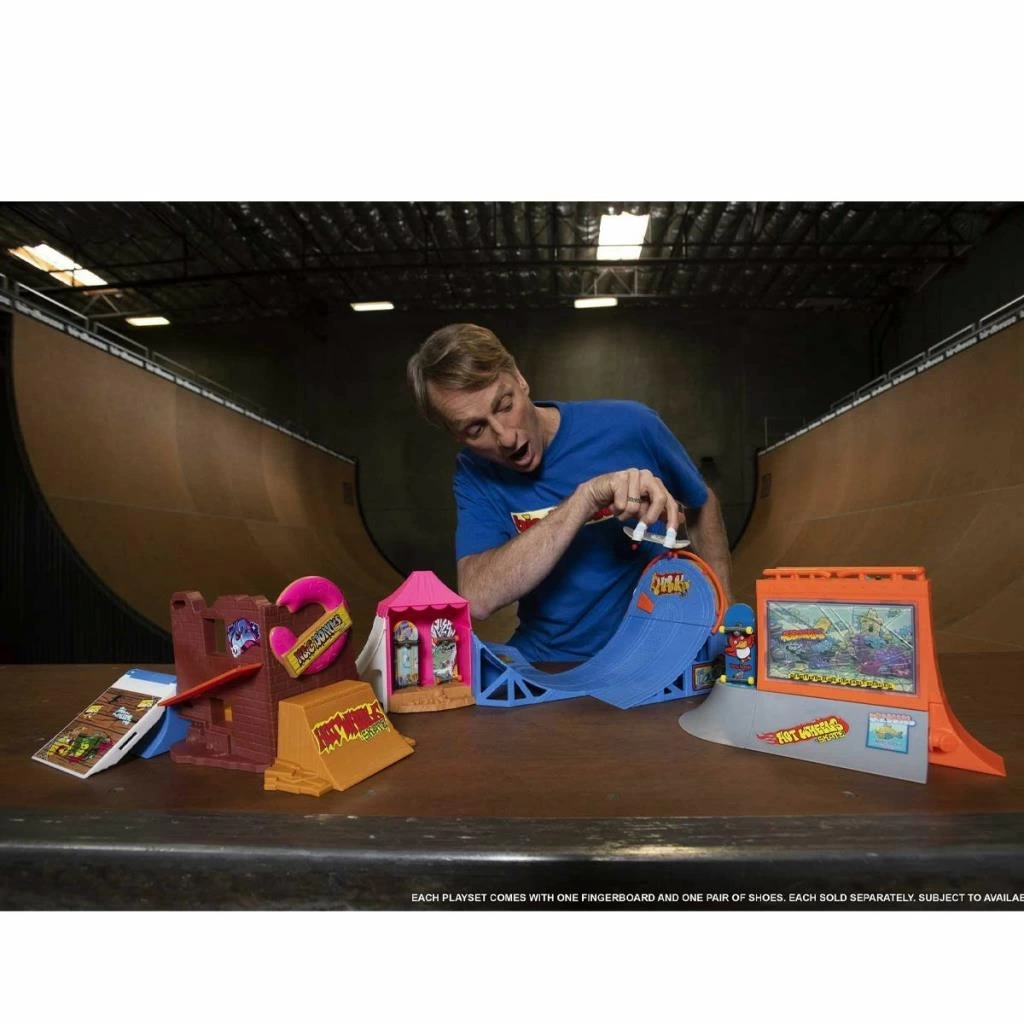Nessiworld HGT91 Hot Wheels Skate Parmak Kaykay Macerasına Başlangıç Setleri