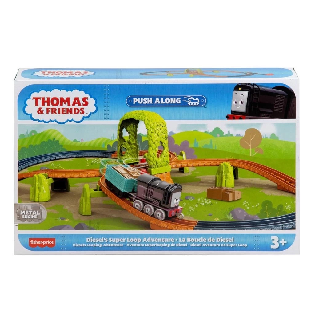 Nessiworld HGY82 Thomas ve Arkadaşları - Tren Seti (Sür-Bırak)