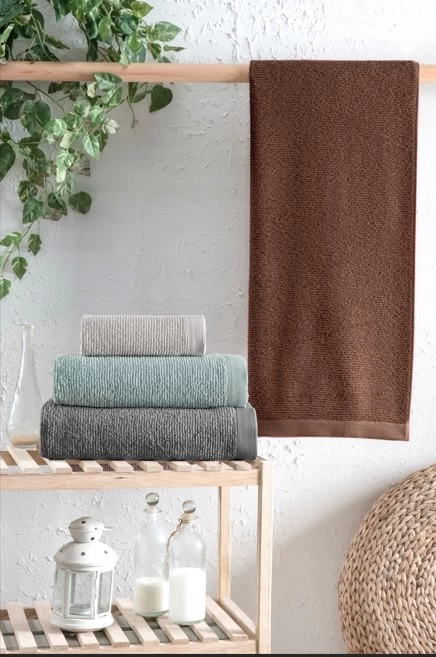 Jakarlı 4lü 70x140 Banyo Havlusu Astor V1