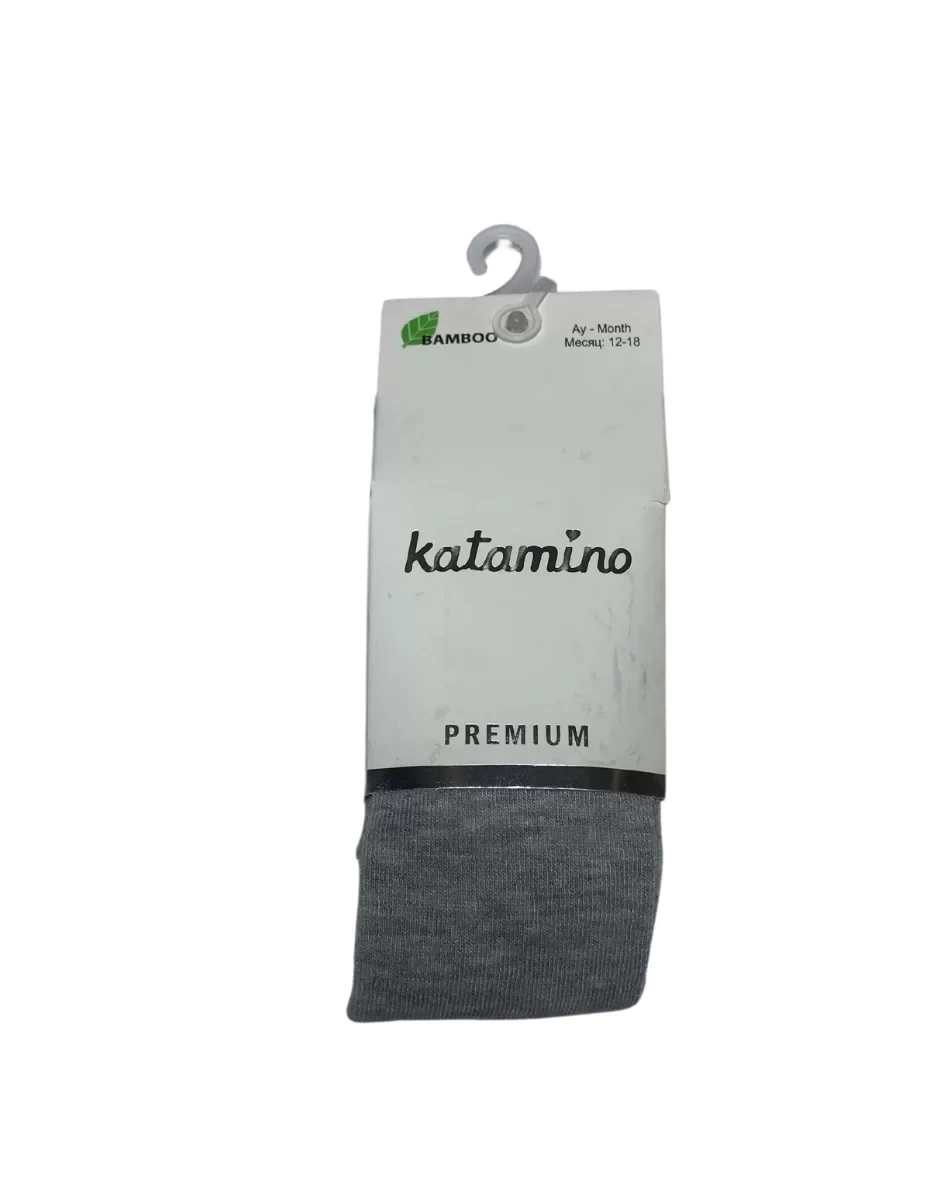 Katamino Liva Bebek Bambu Külotlu Çorap K36000 Gri