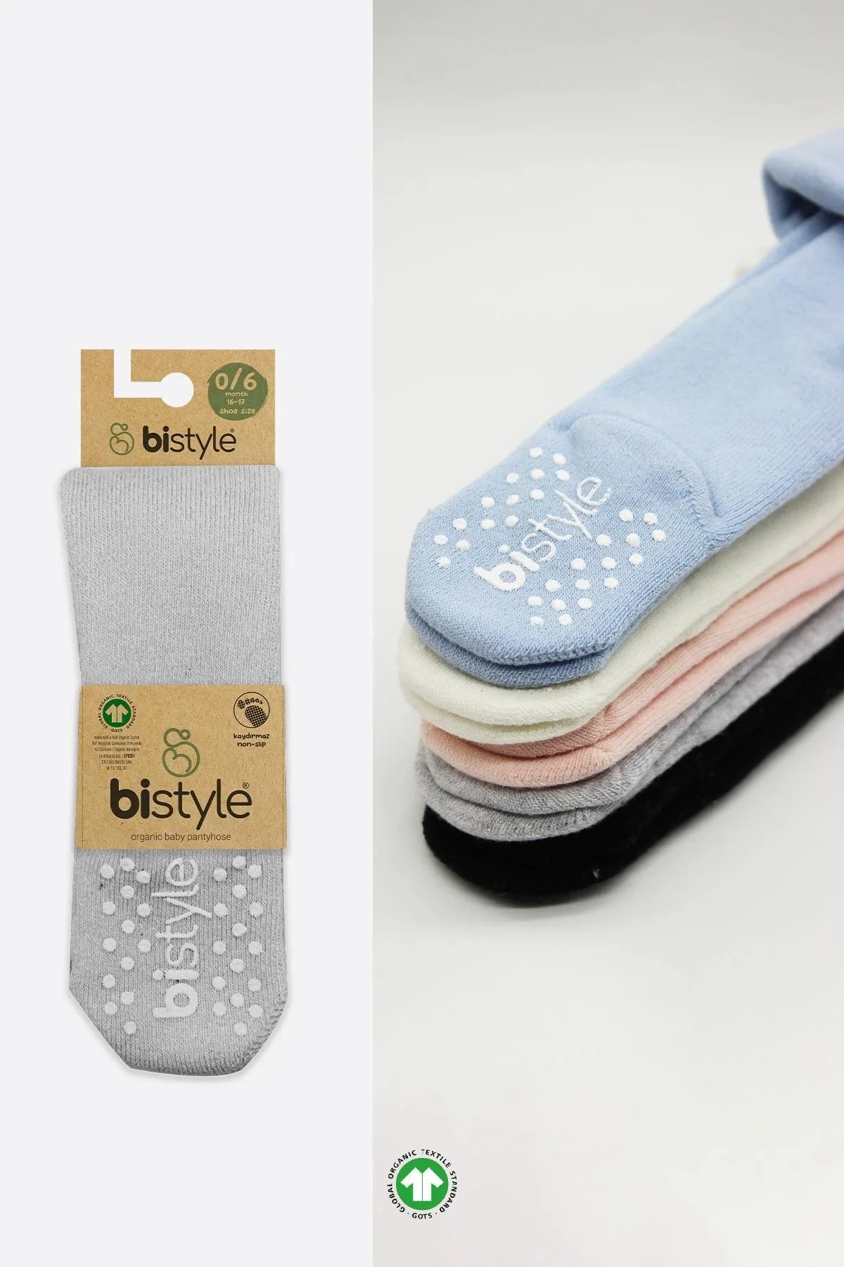 Kaymaz Basic Külotlu Çorap 50501 Gri