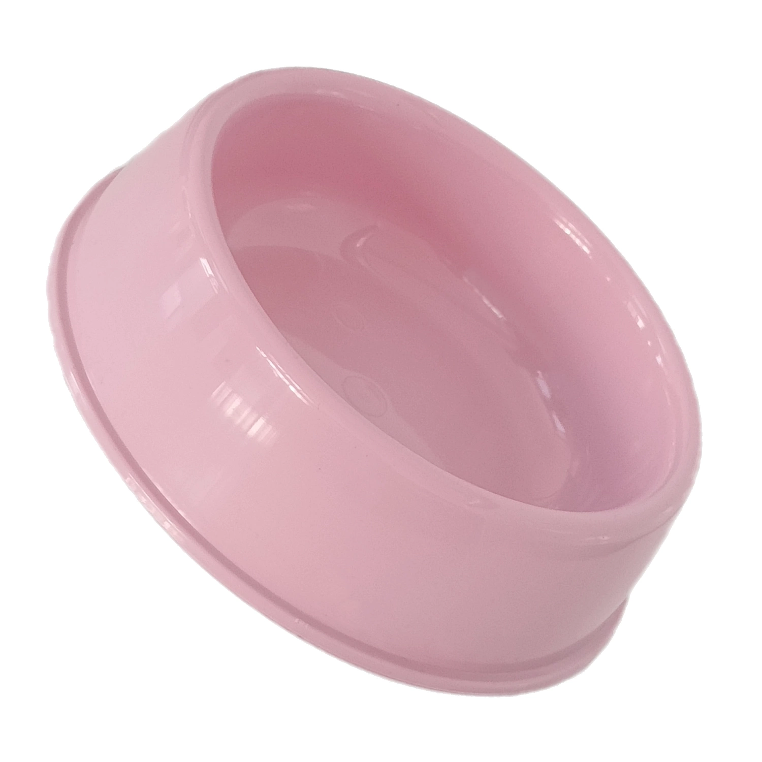 Kedi Köpek Plastik Mama Ve Su Kabı 20 cm - 200 ml Pembe