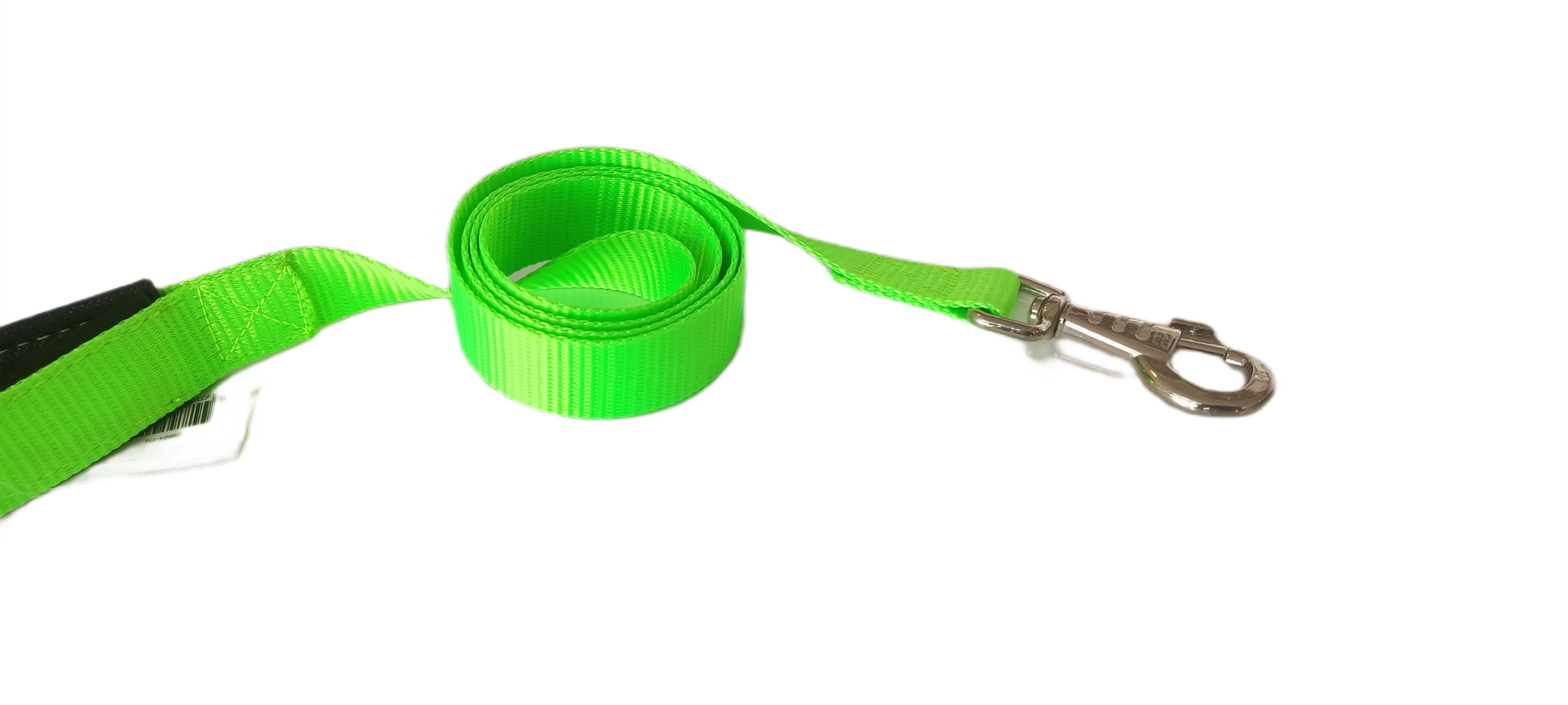 Köpek Gezdirme Kayışı 1,5 cm x 115 cm Yeşil