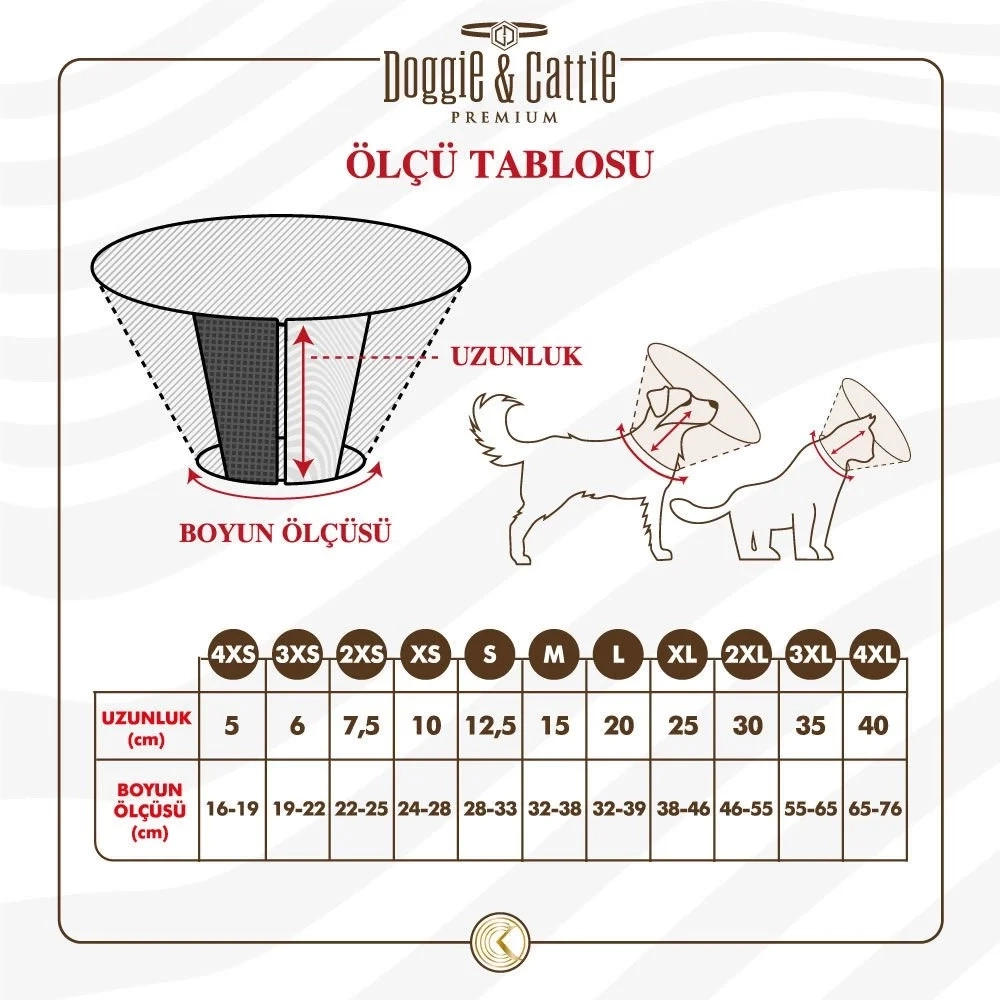 Köpek Yakalık M 15x32-38cm