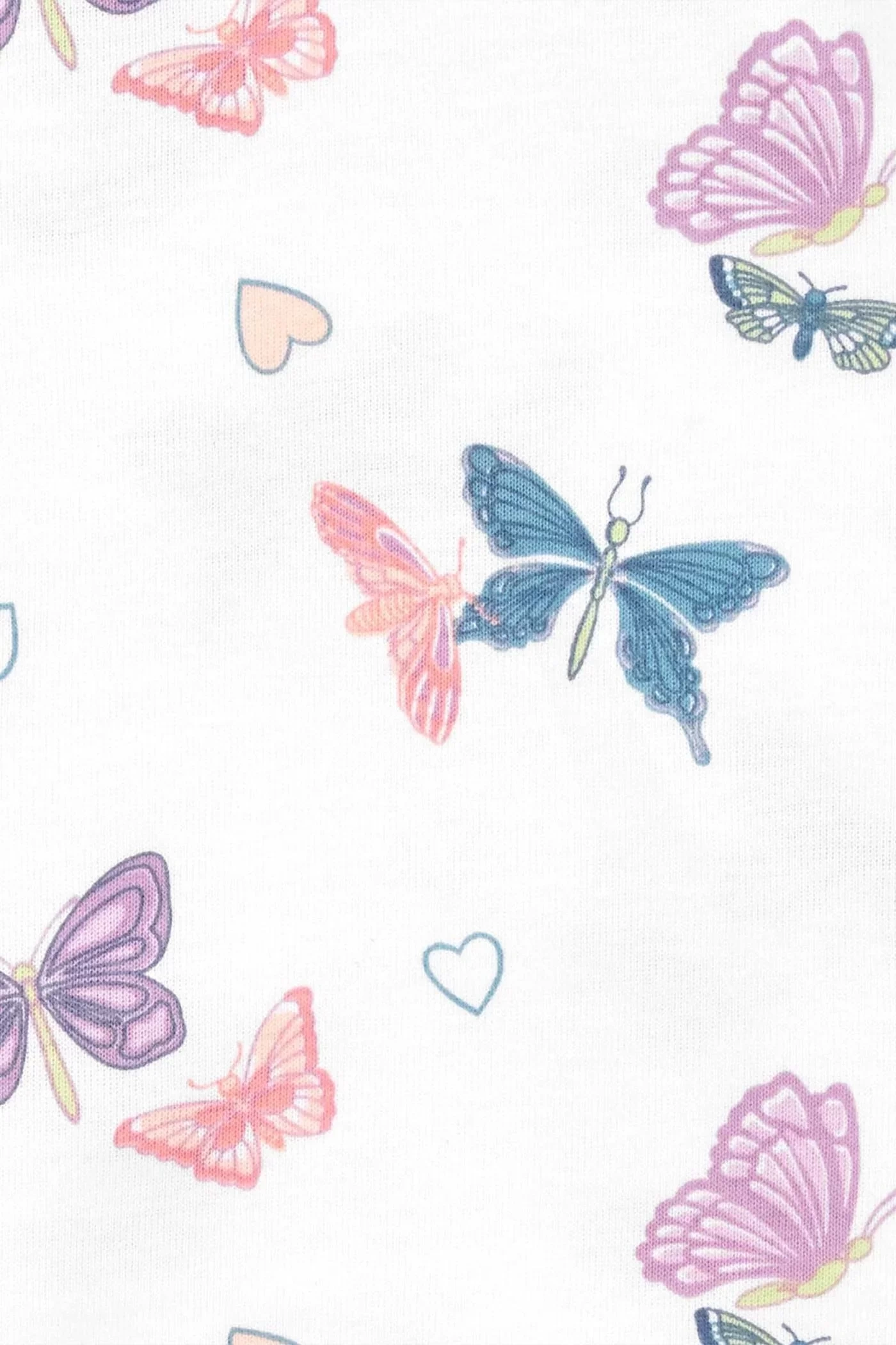 Layette Kız Bebek 5li Kısa Kol Body  Karışık Renkli