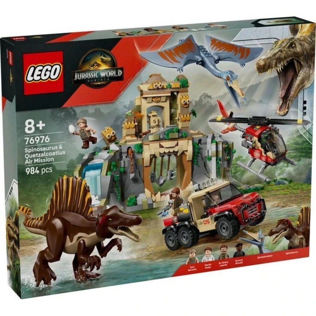NessiWorld Spinosaurus ve Quetzalcoatlus Hava Görevi 76976