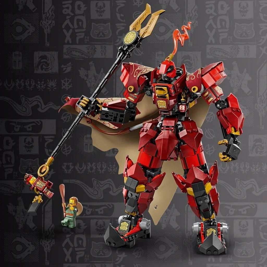 NessiWorld Ninjago Ateş Şövalyesi Robotu 71846