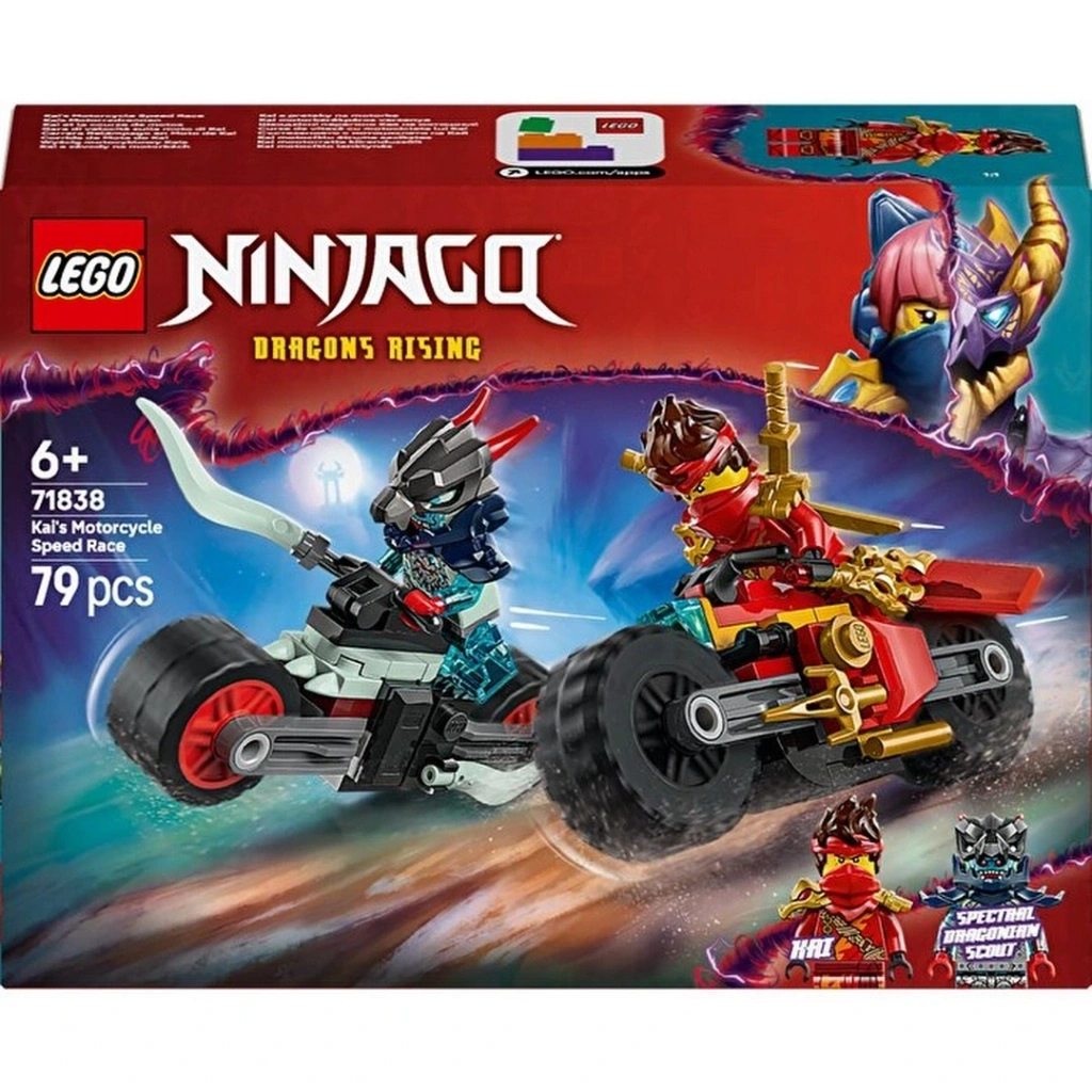 NessiWorld Ninjago Kainin Motosiklet Hız Yarışı 71838