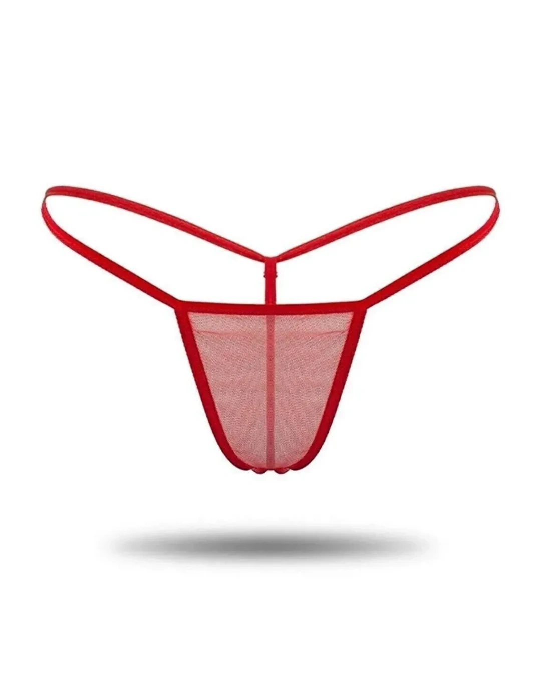 Lesca Kadın 3lü Transparan Tül String