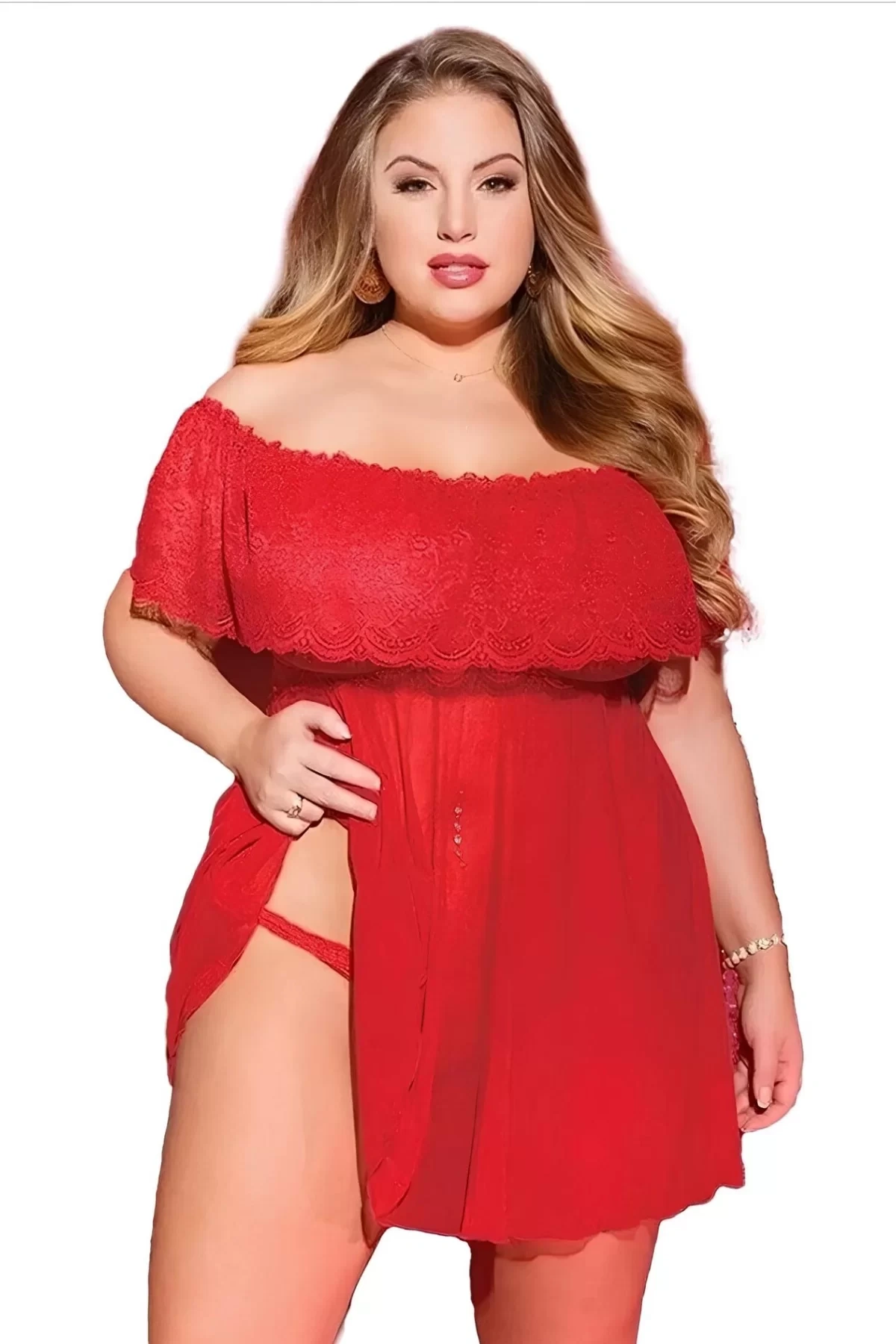 Lesca Lesca Büyük Beden Gecelik