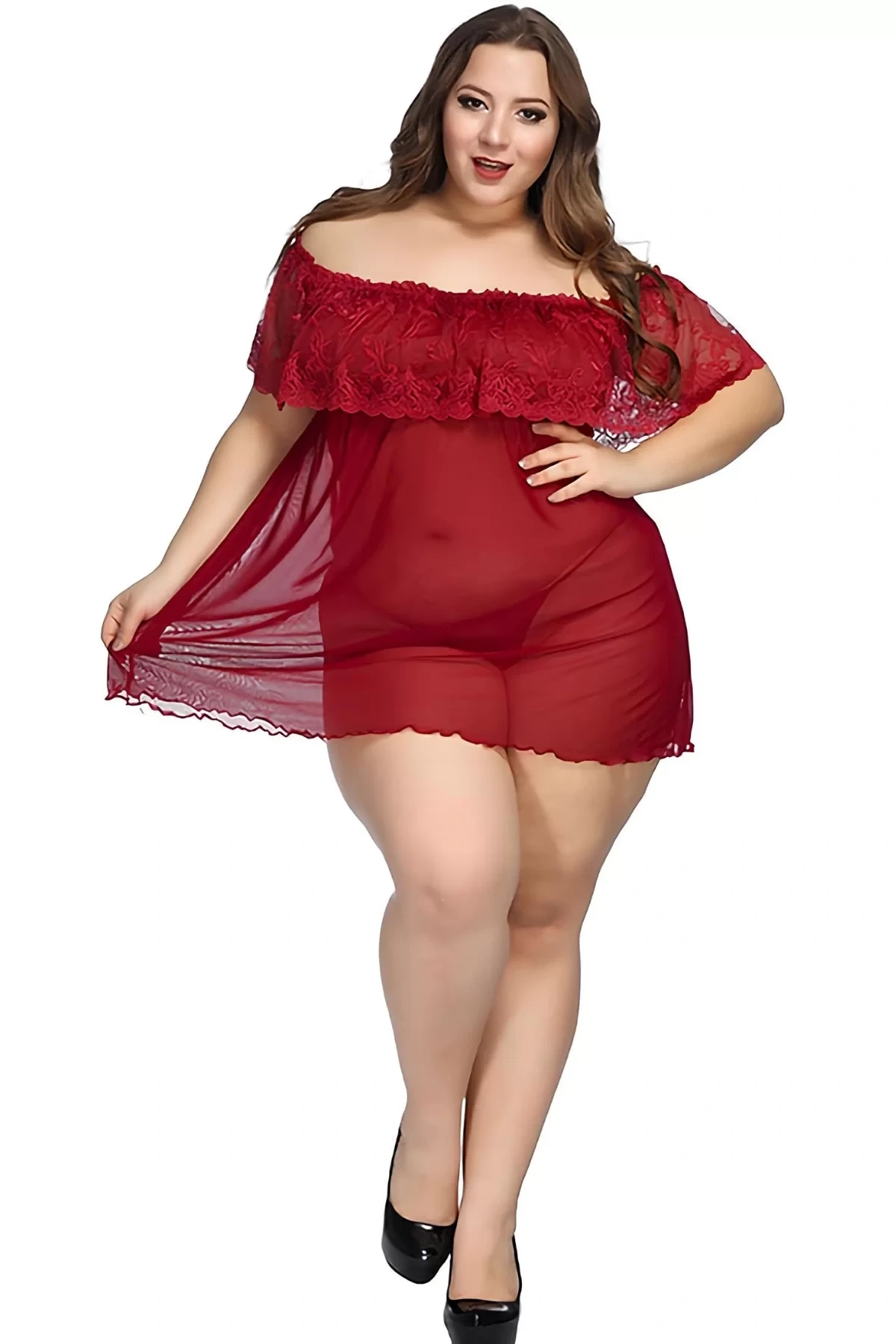 Lesca Lesca Büyük Beden Gecelik