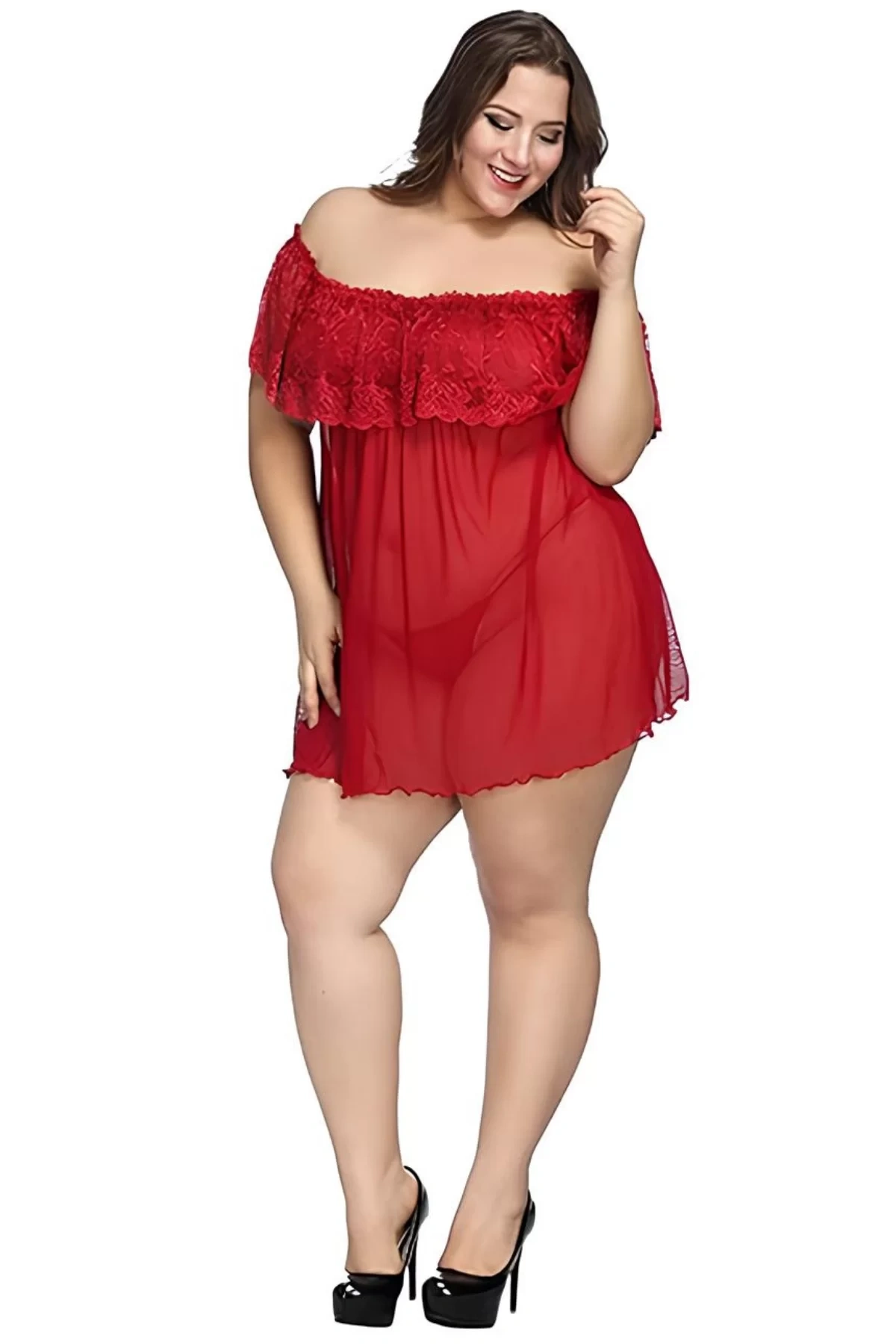 Lesca Lesca Büyük Beden Gecelik