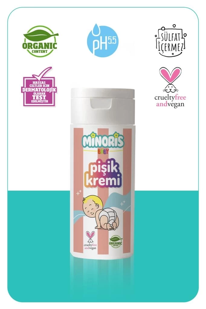 Nessiworld Minoris Baby Pişik Kremi 55 Gr