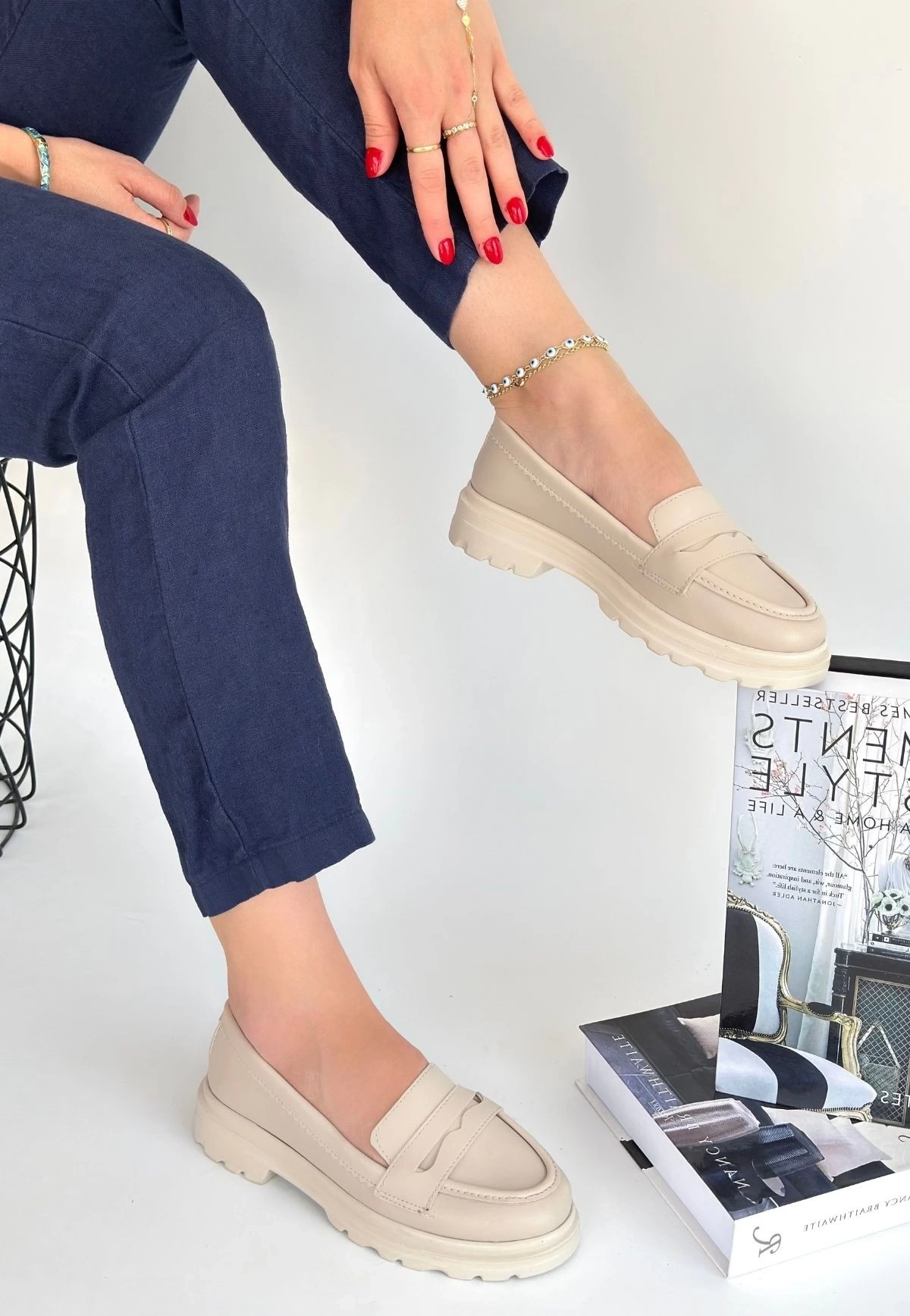 Narli Bej Cilt Oxford Ayakkabı