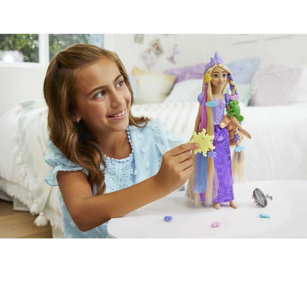 Nessi World HLW18 Disney Prenses Renk Değiştiren Sihirli Saçlı Rapunzel
