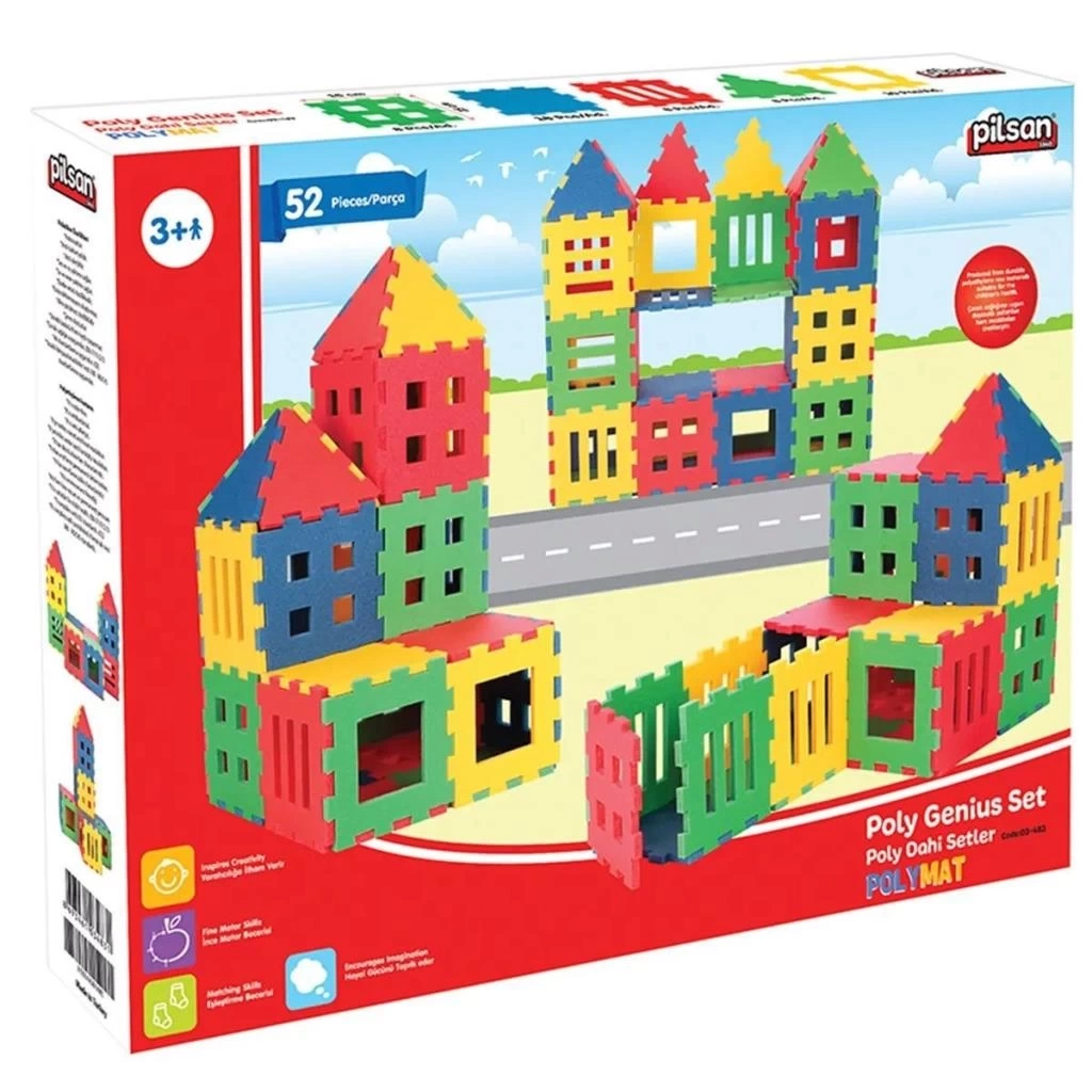 Nessiworld 03 483 Poly Dahi Setler 1mt2 -Pilsan Oyuncak