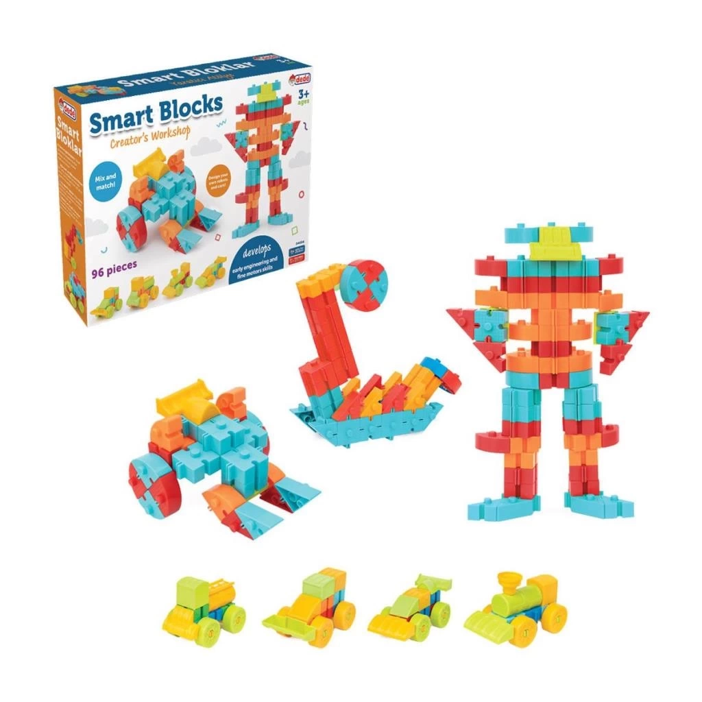 Nessiworld 04034 Smart Blok Seti 96 Parça -Dede