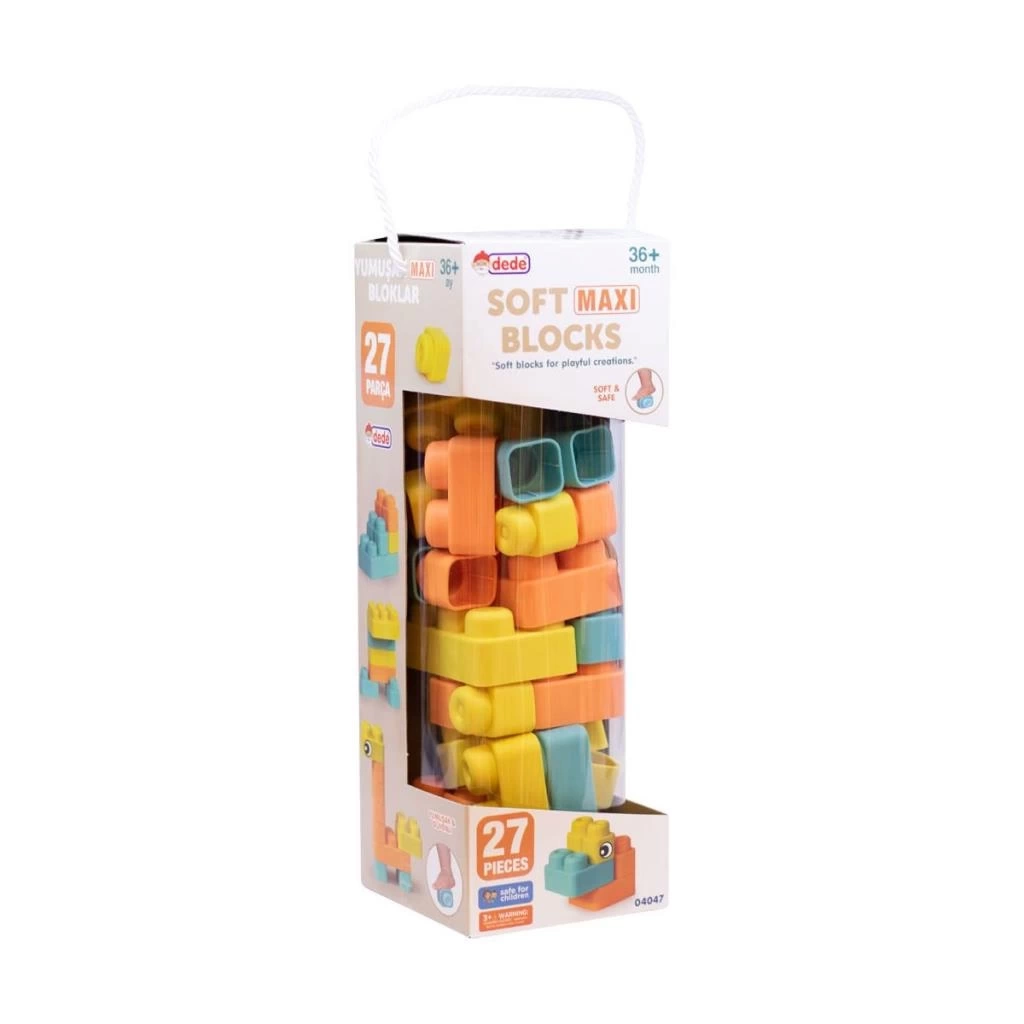 Nessiworld 04047 Soft Maxi Bloklar 27 Parça -Dede