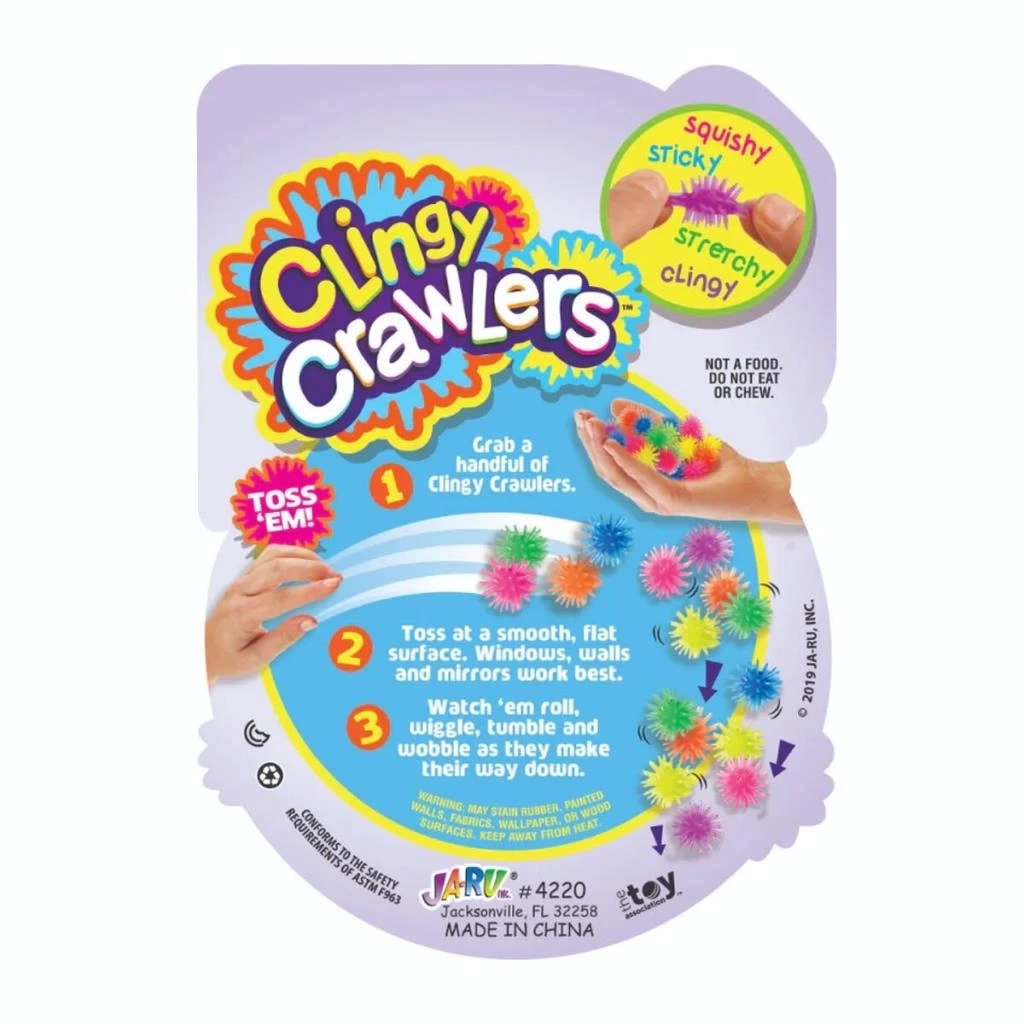 Nessiworld 04220 Clingy Crawlers Yapışkan Tırmanıcı -Sunman