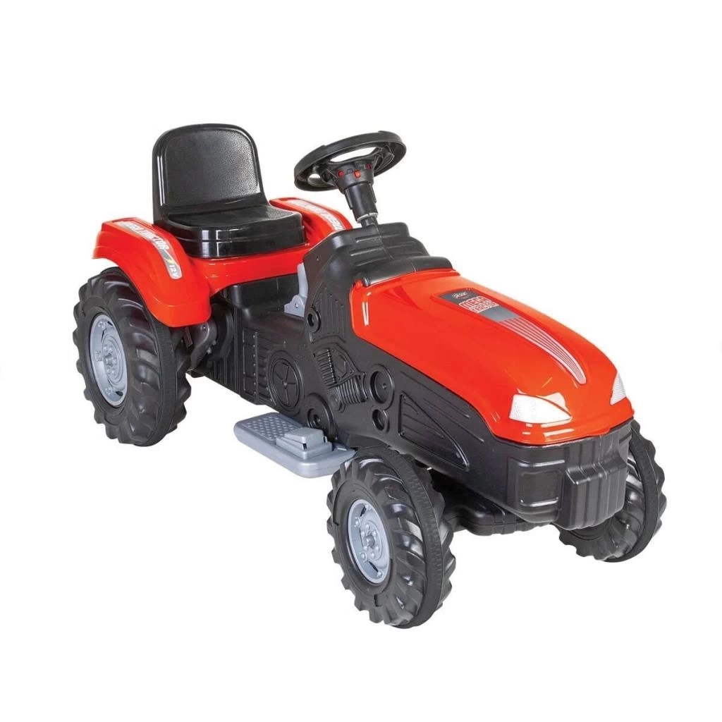 Nessiworld 05 276  Pilsan Mega Traktör Akülü 12 Volt Kırmızı