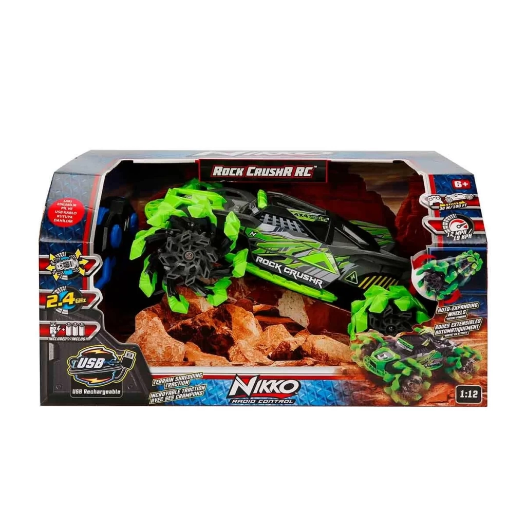 Nessiworld 1:12 Nikko Rock CrushR RC Uzaktan Kumandalı Araba