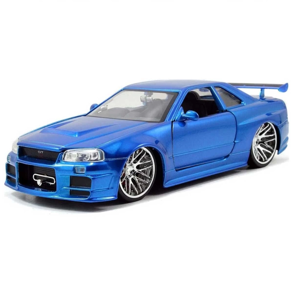 Nessiworld 1:24 Hızlı ve Öfkeli Fast & Furious Brians Nissan Skyline GT-R