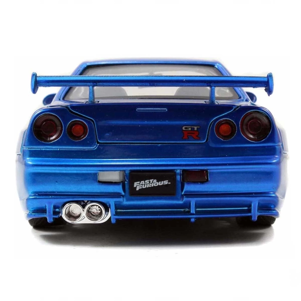 Nessiworld 1:24 Hızlı ve Öfkeli Fast & Furious Brians Nissan Skyline GT-R